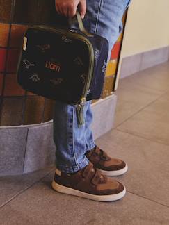 Schoenen-Jongen schoenen 23-38-Sneakers, gympen-Leren kindersneakers met klittenband