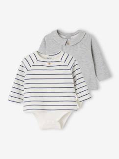 Baby-Body-Set van 2 body's babypakje 2-in-1