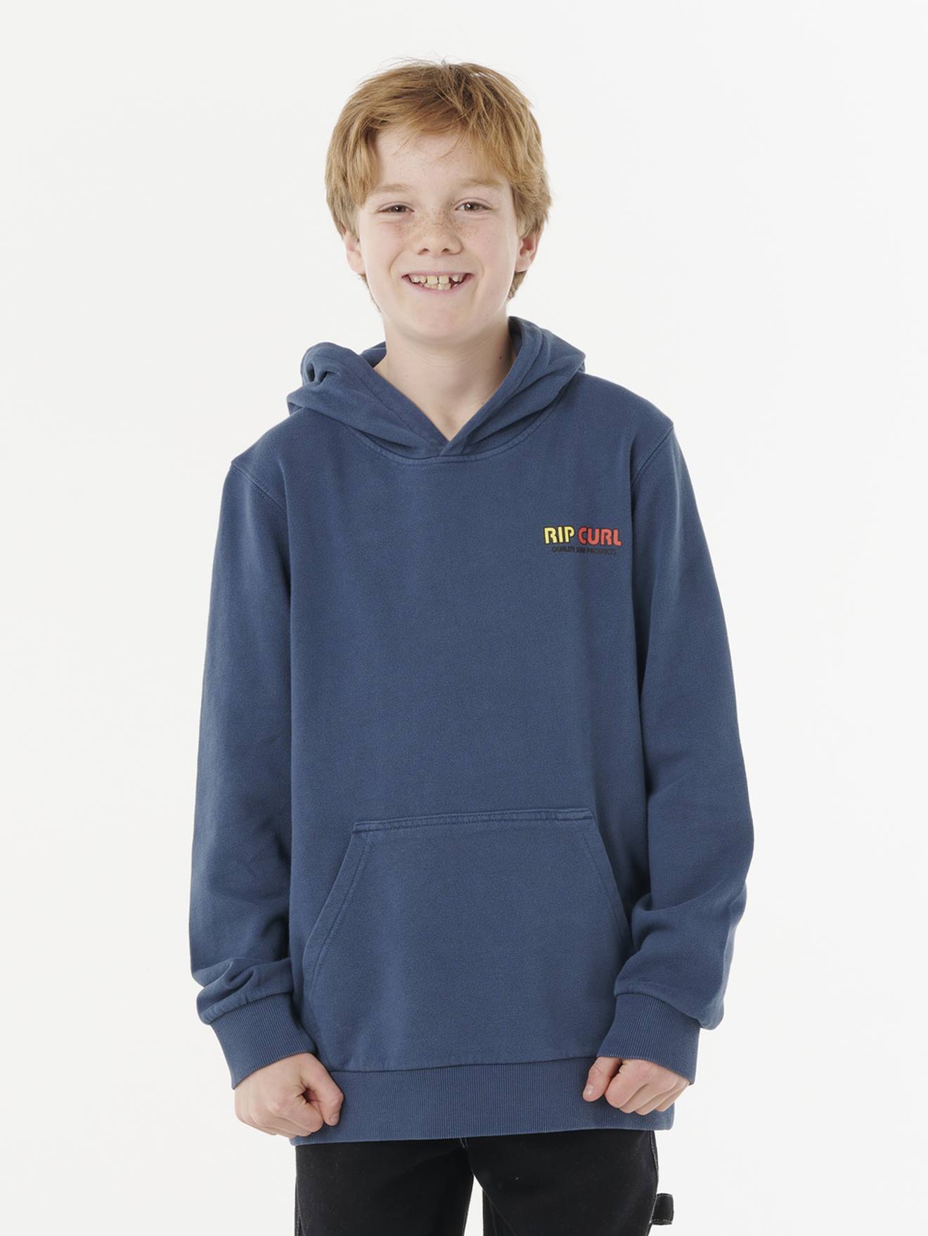 Sweater met capuchon surf revival Line up RIP CURL marineblauw