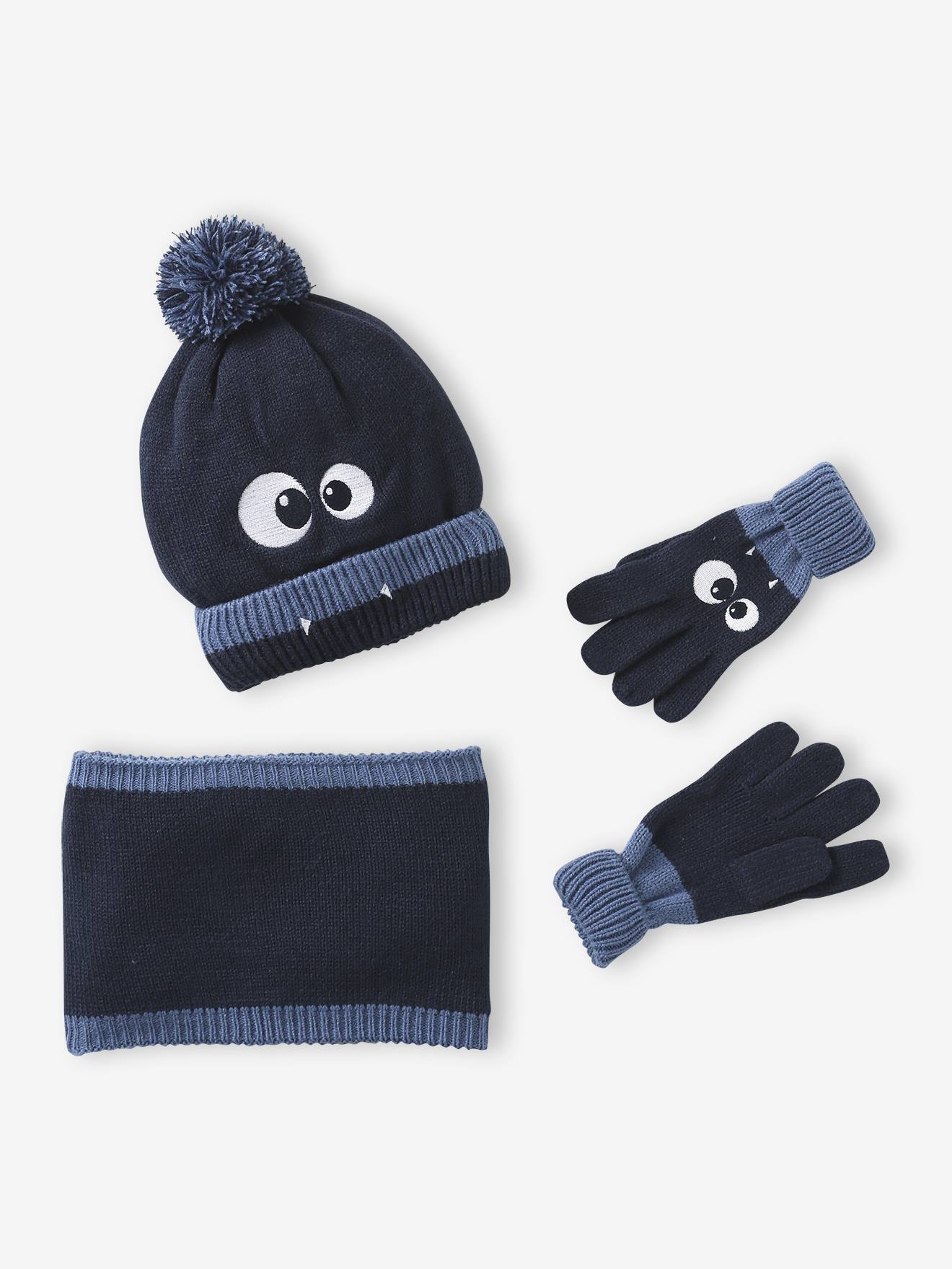 Jongens + + wanten/handschoenen > marineblauw