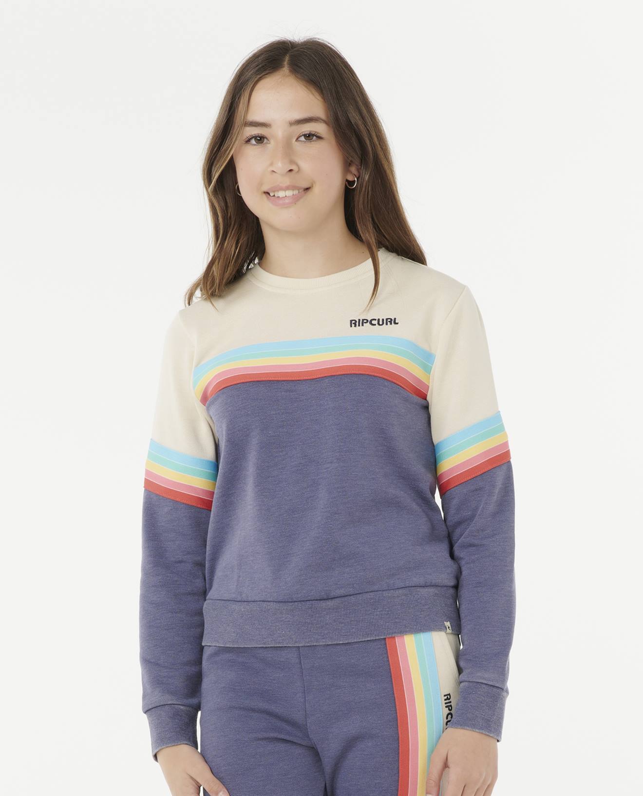 Sweater Surf Revival Crew meisje RIP CURL marineblauw