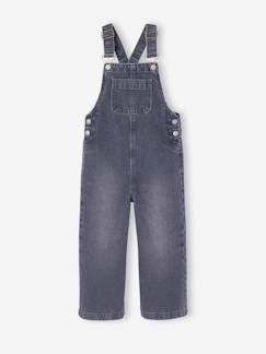 Wijde salopet van jeans voor meisjes  - vertbaudet enfant