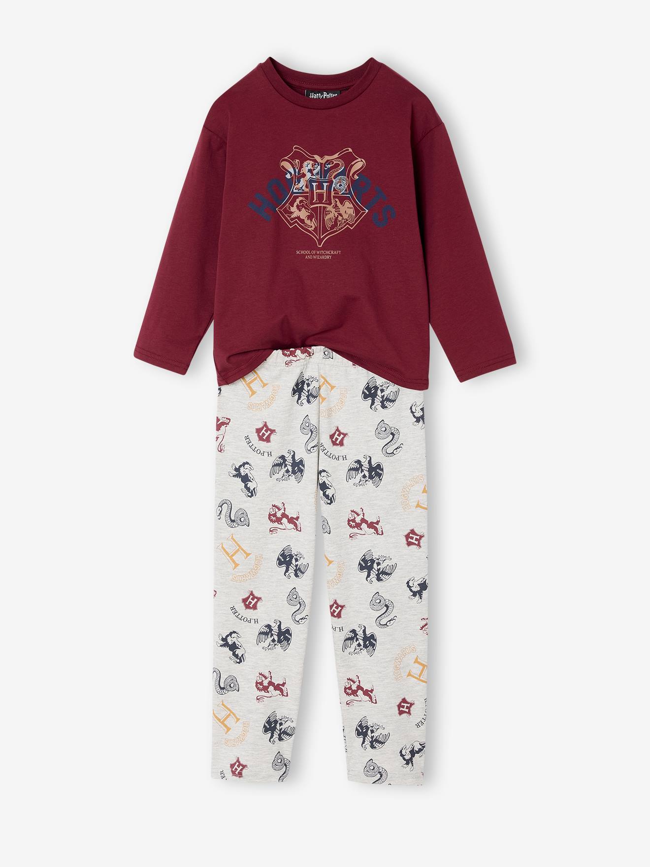 Harry Potter® pyjama voor jongens bordeauxrood afbeelding