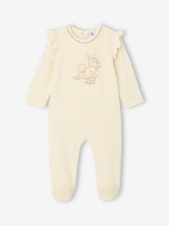 Baby-Babyslaappakje voor meisjes DISNEY ANIMALS® Panpan in fluweel / velours