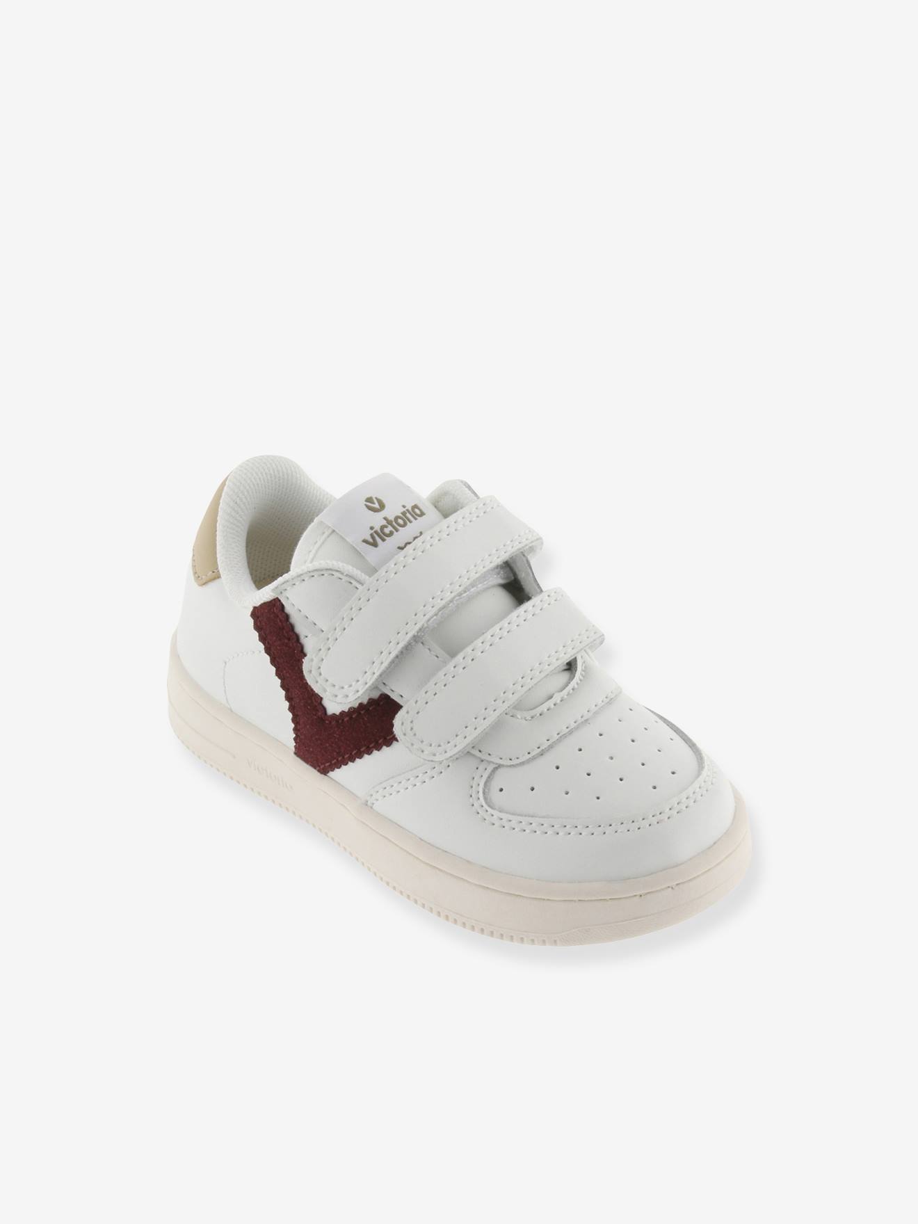 Baskets PIEL & COLOR 1124104 VICTORIA bordeauxrood afbeelding