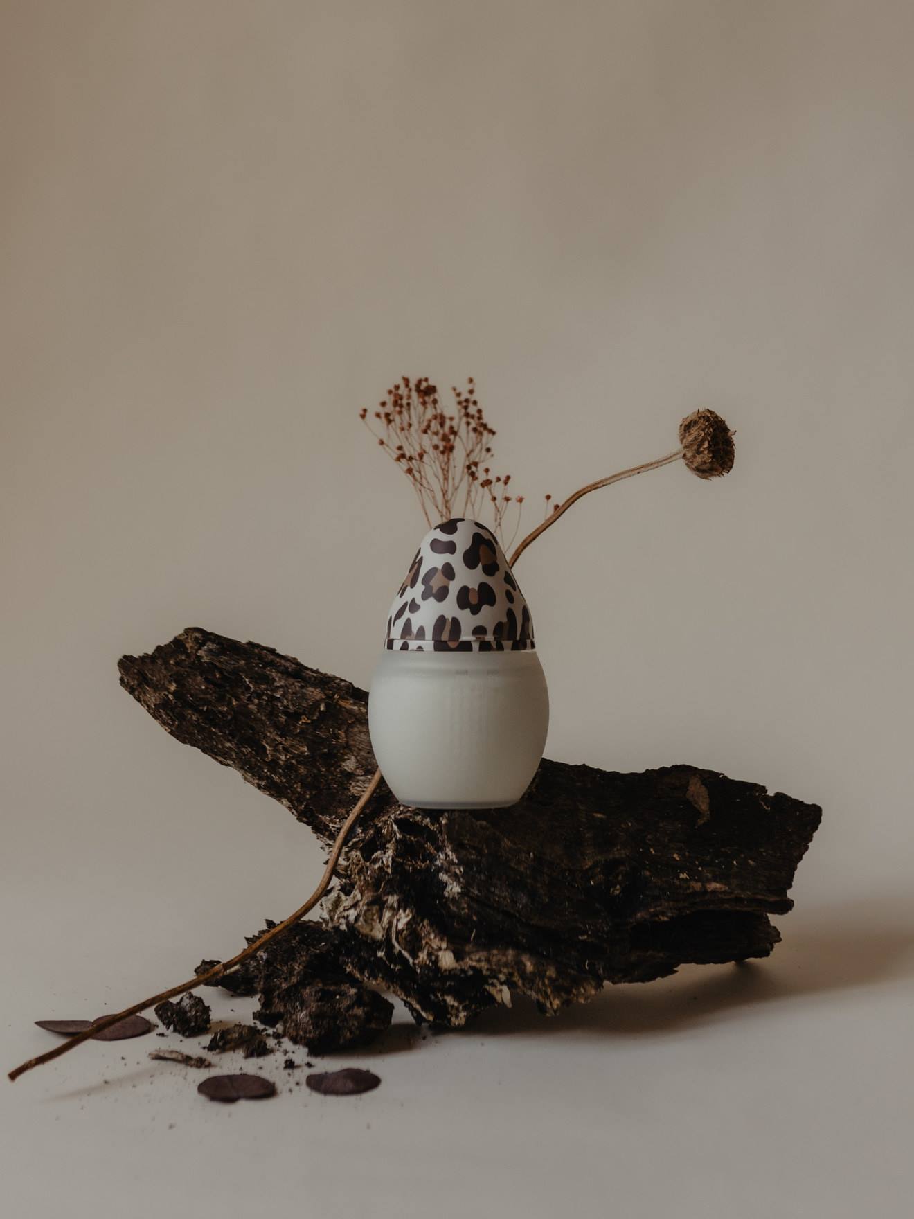 BibRond 330 ml ELHEE-fles bruin, bedrukt afbeelding