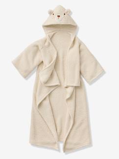 Plaid met mouwen en capuchon Beer  - vertbaudet enfant