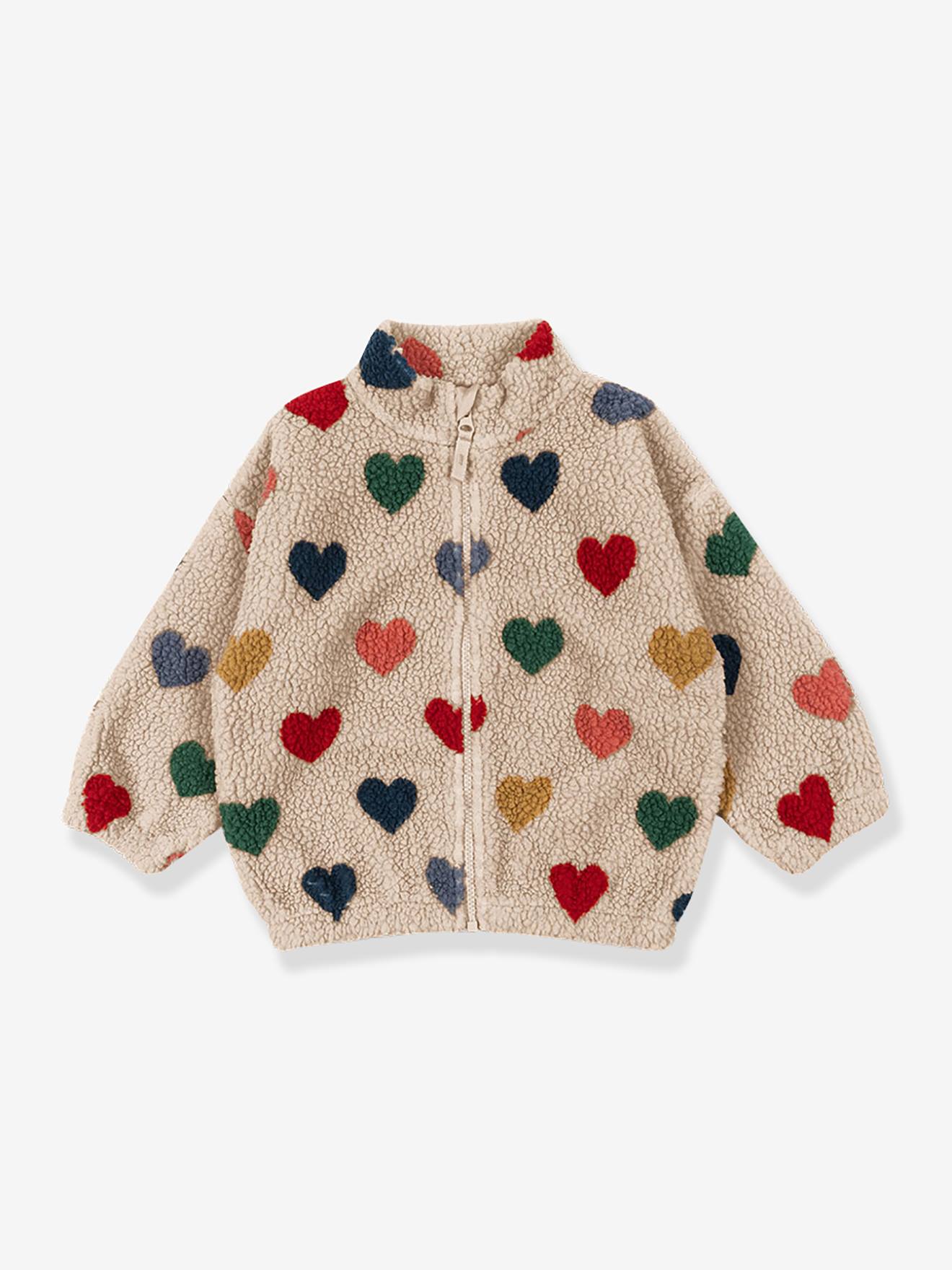 Teddy jas met rits van fleece voor kinderen Jody KONGES SLOJD meerkleurig afbeelding
