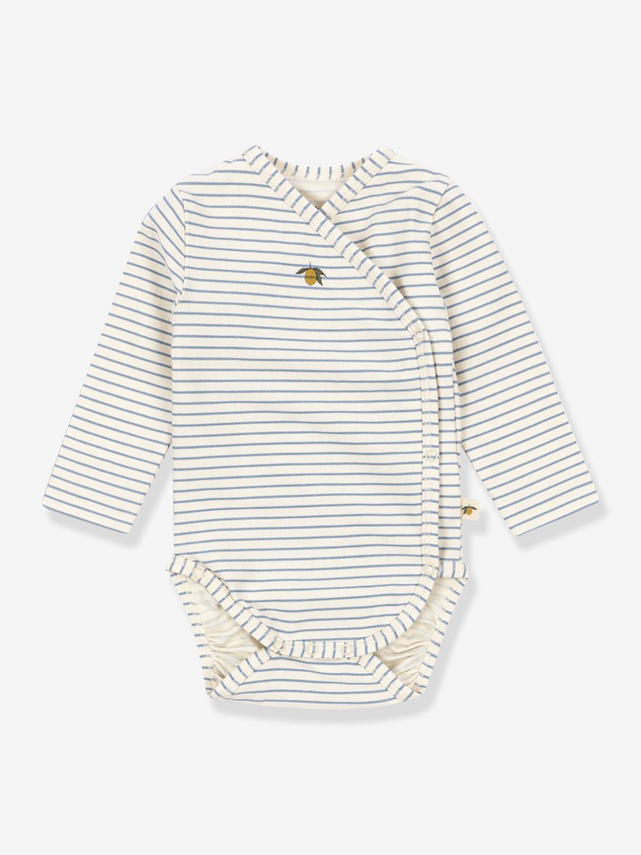 Body met lange mouwen baby KONGES SLOJD blauw afbeelding