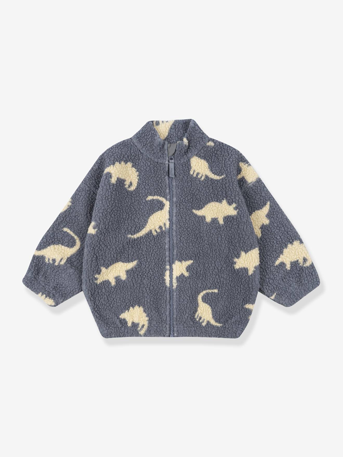 Teddy jas met rits van fleece voor kinderen Jody KONGES SLOJD grijs afbeelding
