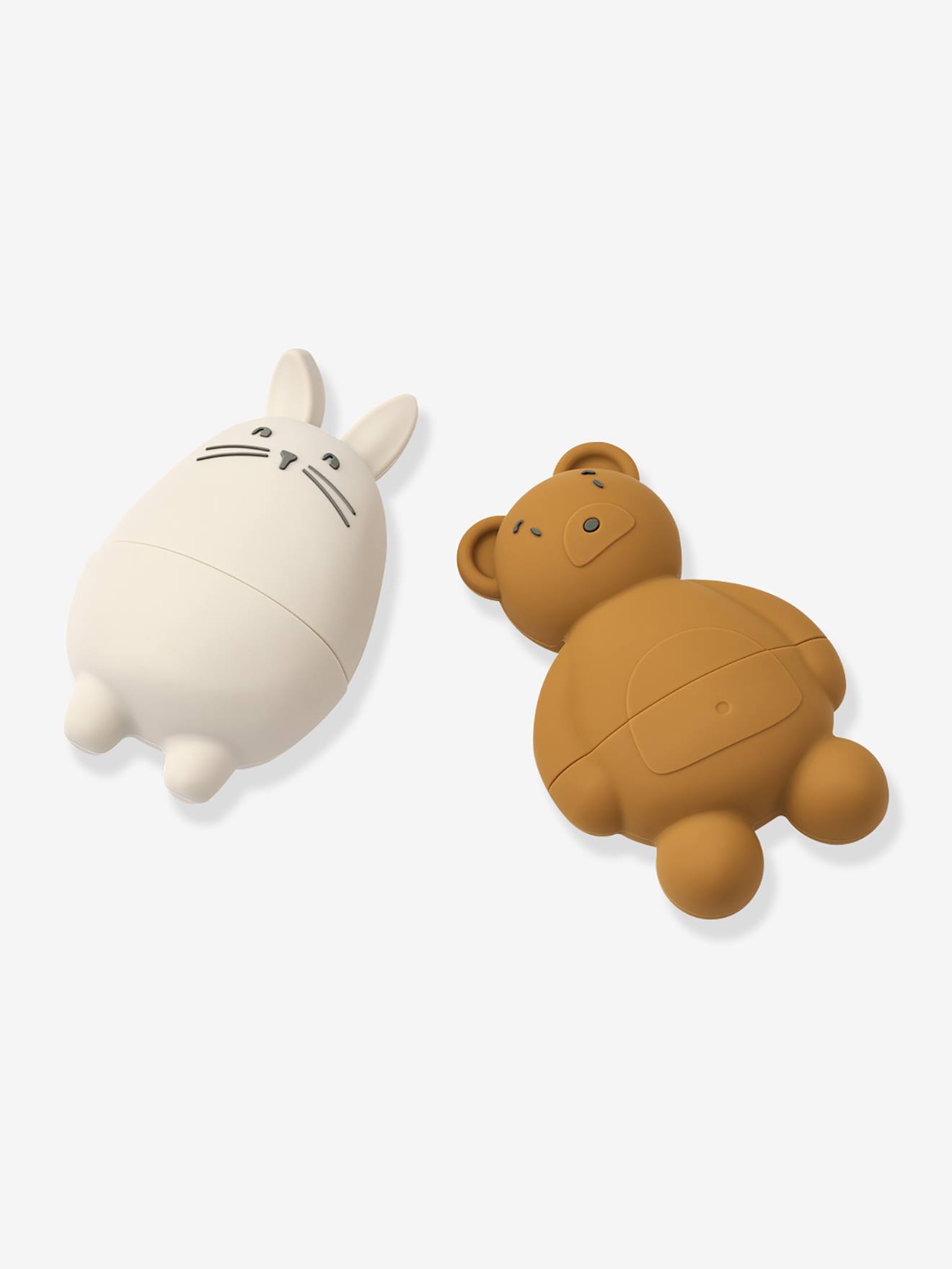 Set van 2 Duncan LIEWOOD bad dieren wit afbeelding