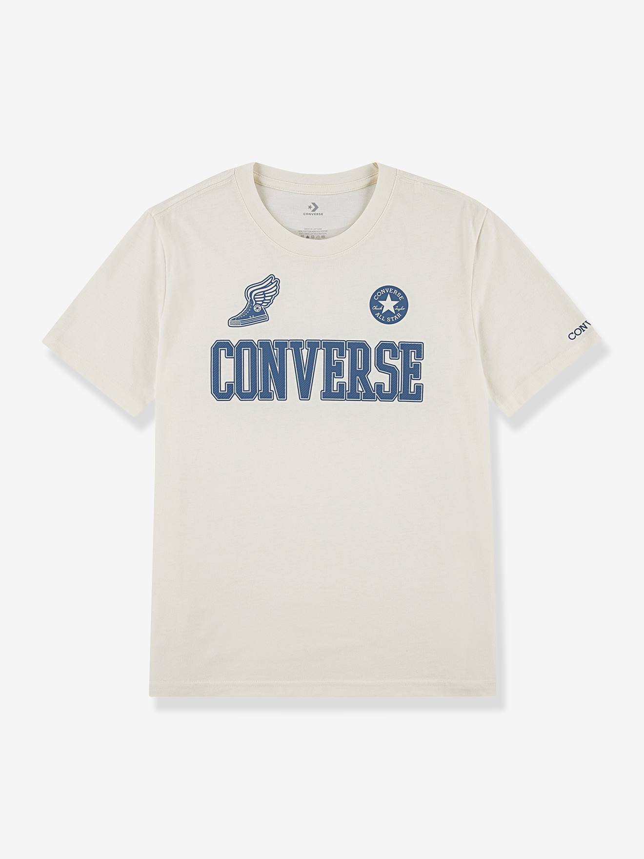 T-shirt Winged CONVERSE ecru afbeelding