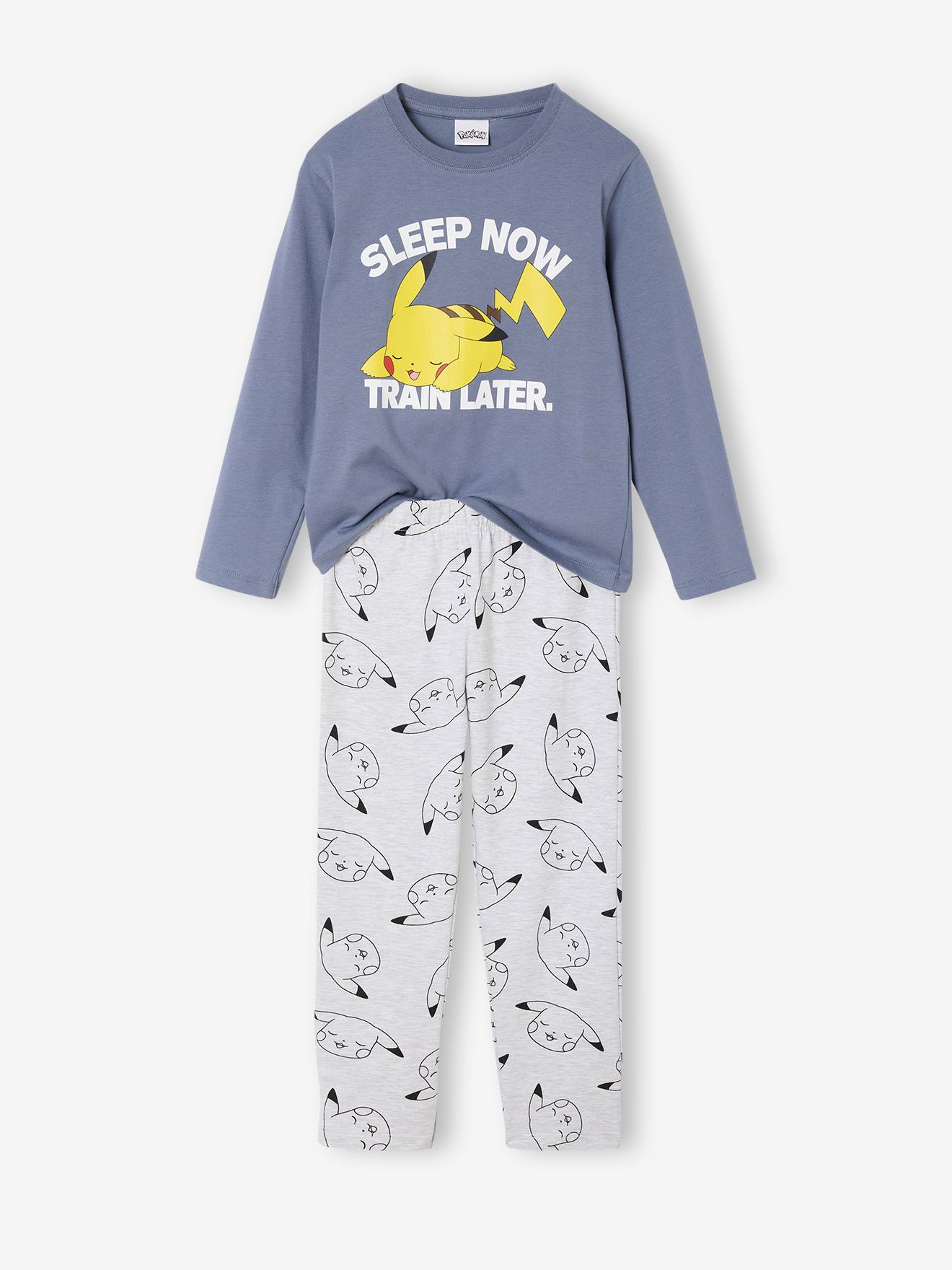 Pyjama jongen Pokemon® Pikachu grijsblauw afbeelding