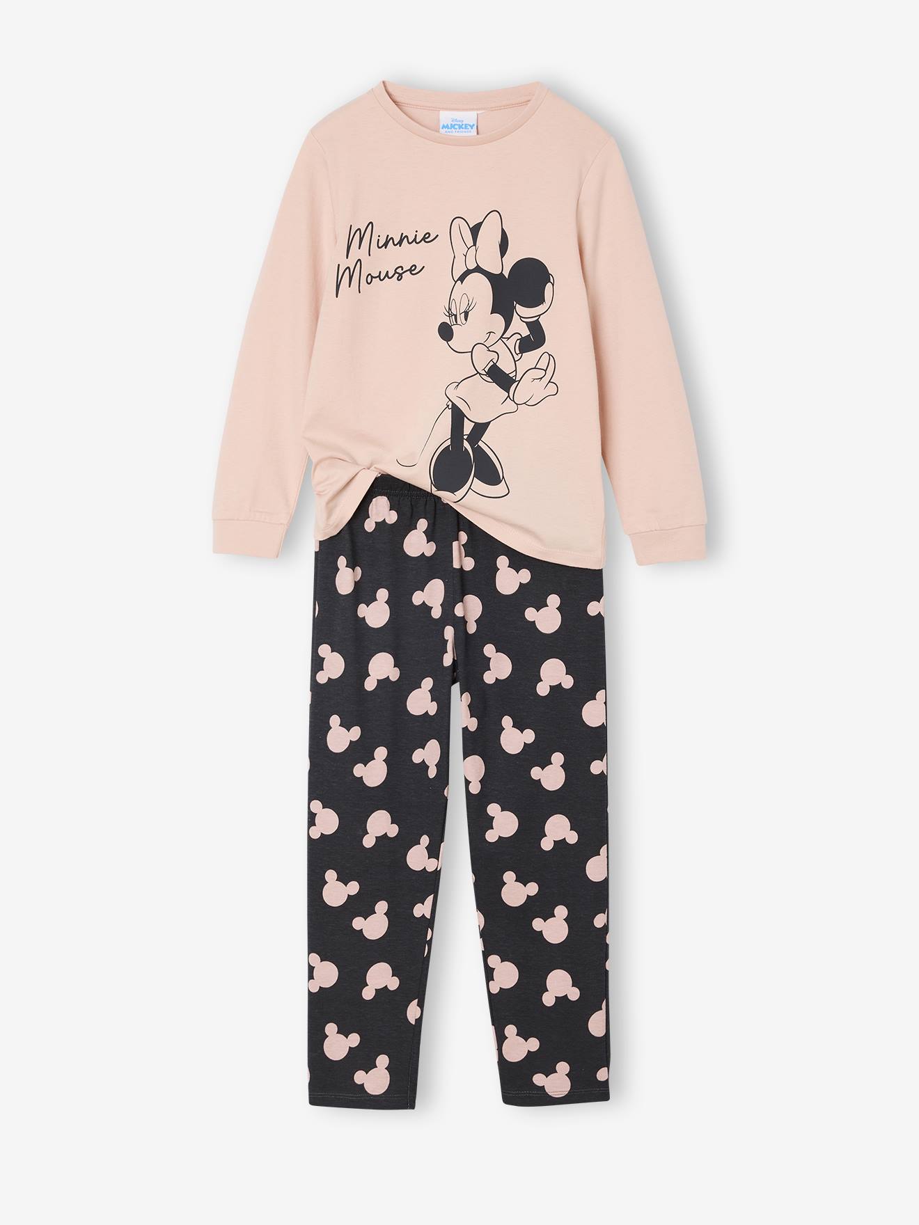 Tweekleurige pyjama Disney® MINNIE voor meisjes antraciet afbeelding