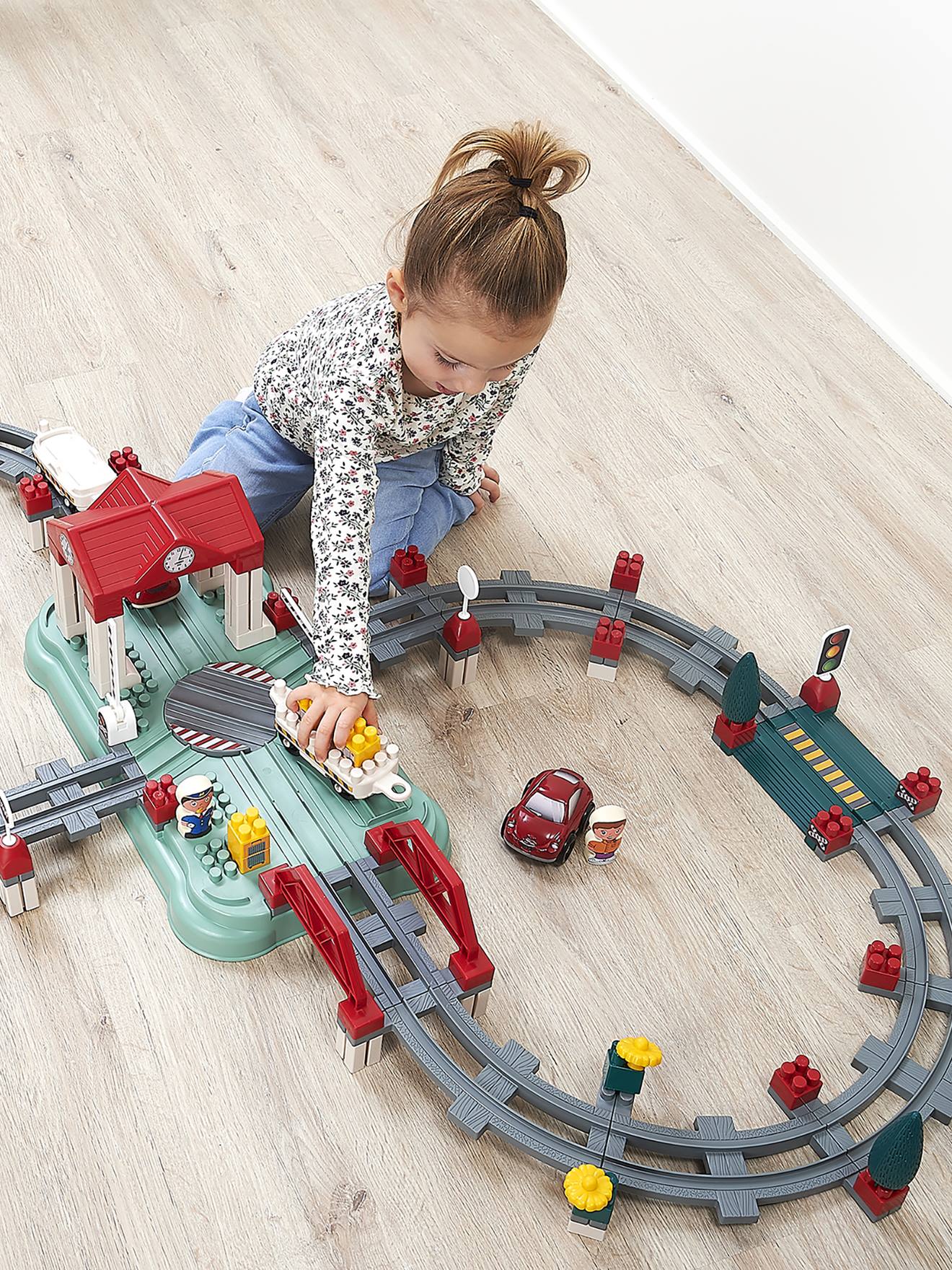 Abrick Vat renbaan trein - ECOIFFIER meerkleurig afbeelding