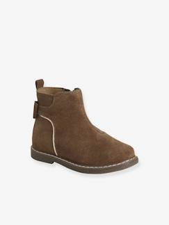 Schoenen-Meisje shoenen 23-38-Boots, laarsjes-Leren laarsjes voor meisjes