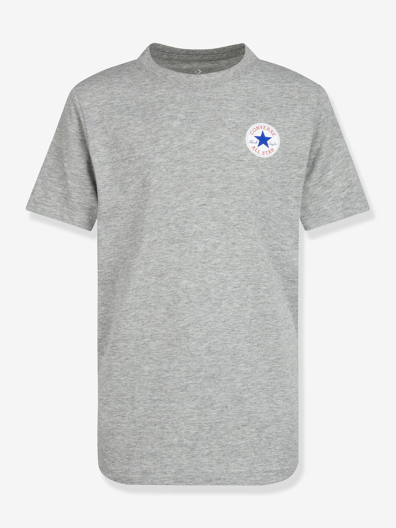 CONVERSE t-shirt voor kinderen met korte mouwen grijs afbeelding