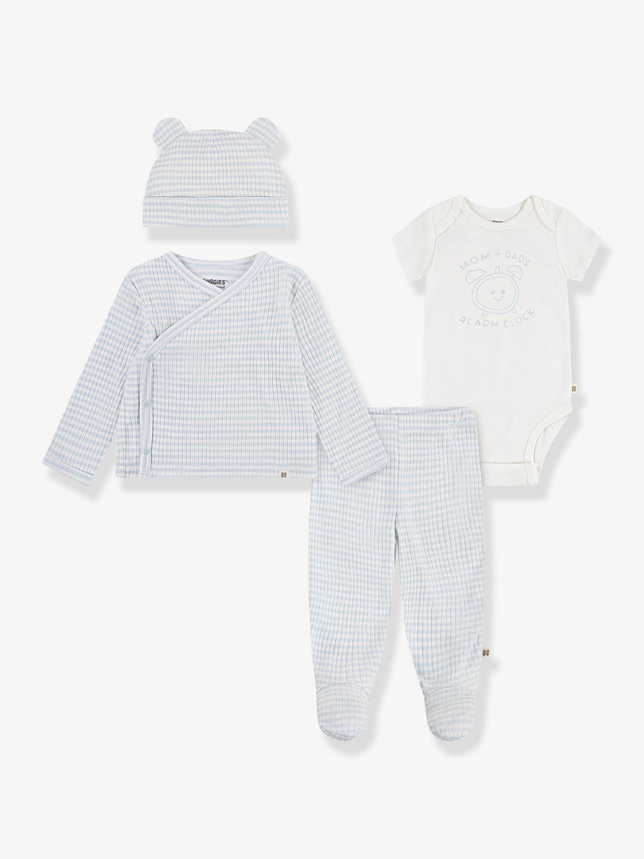 Babyset 4-delig blauw