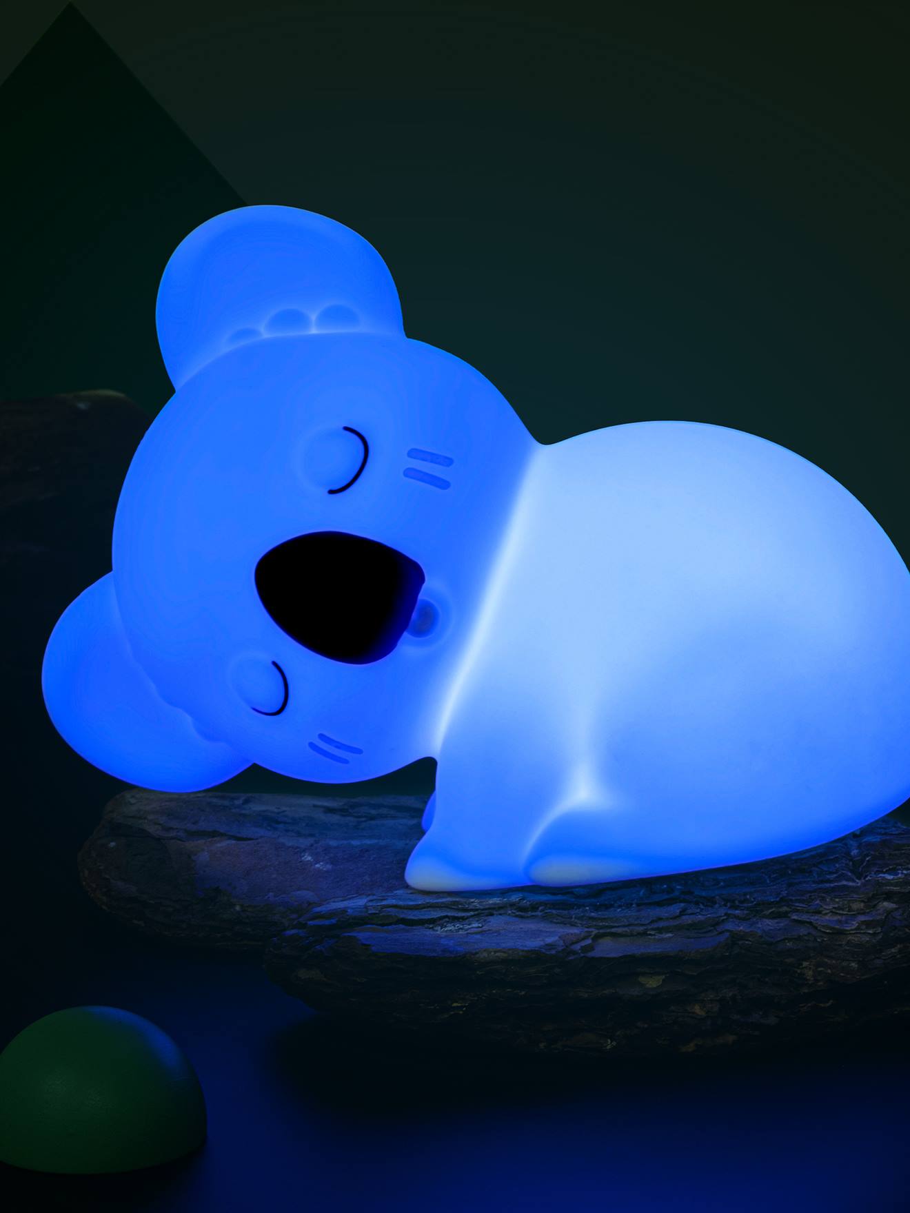 Zachte nachtlamp Coco de koala DHINK wit