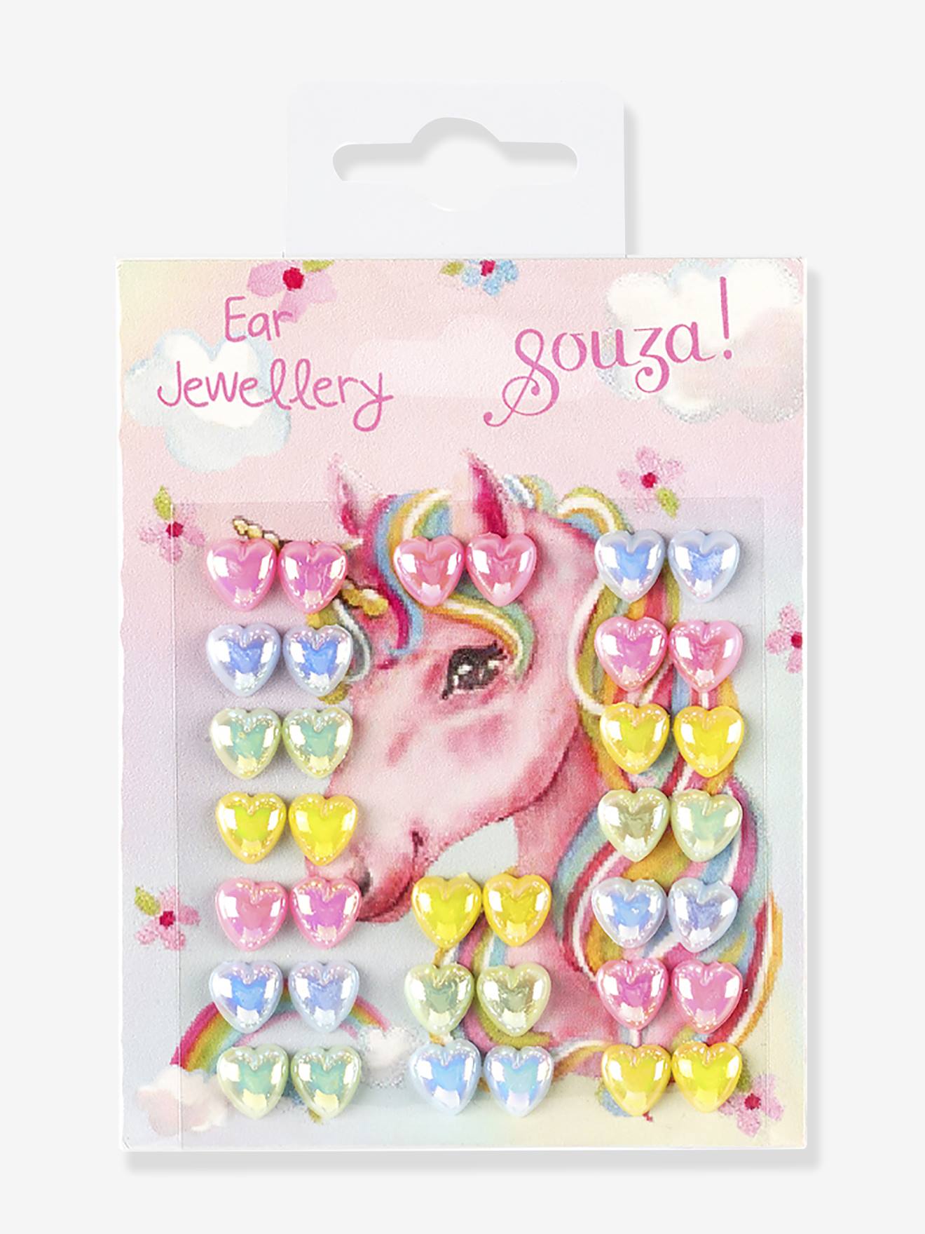 Sieraden voor de oren met stickers SOUZA meerkleurig