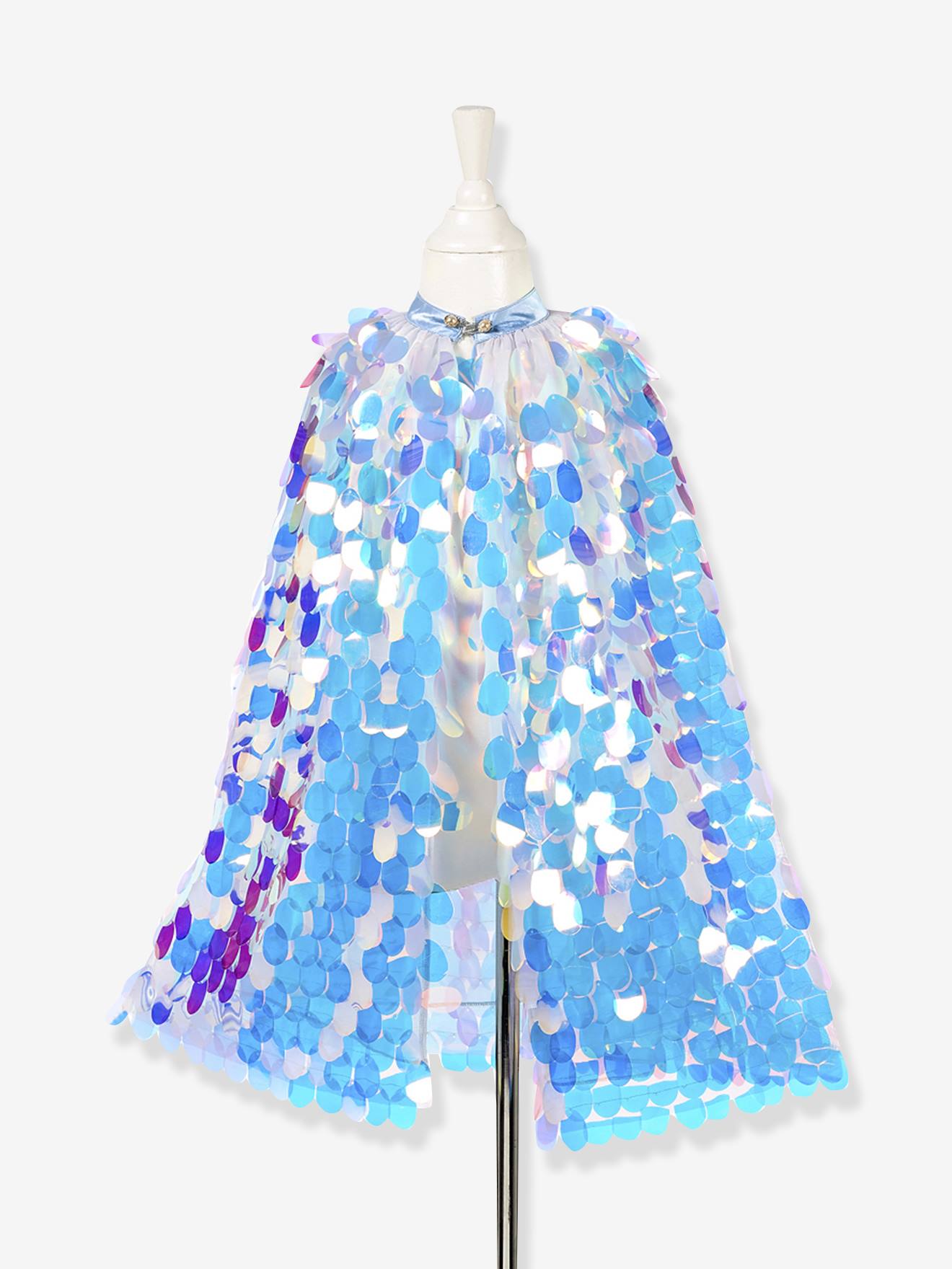Cape met pailletten Loreleï SOUZA blauw