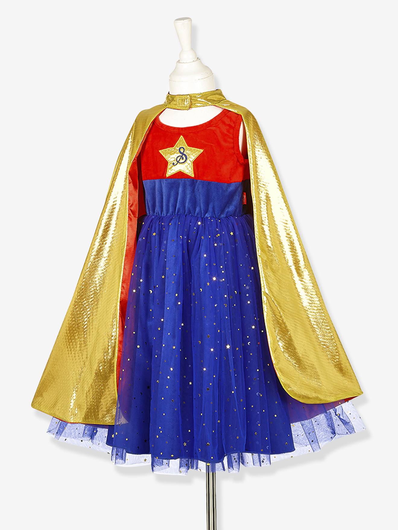 SOUZA superheldin vermomming donkerblauw