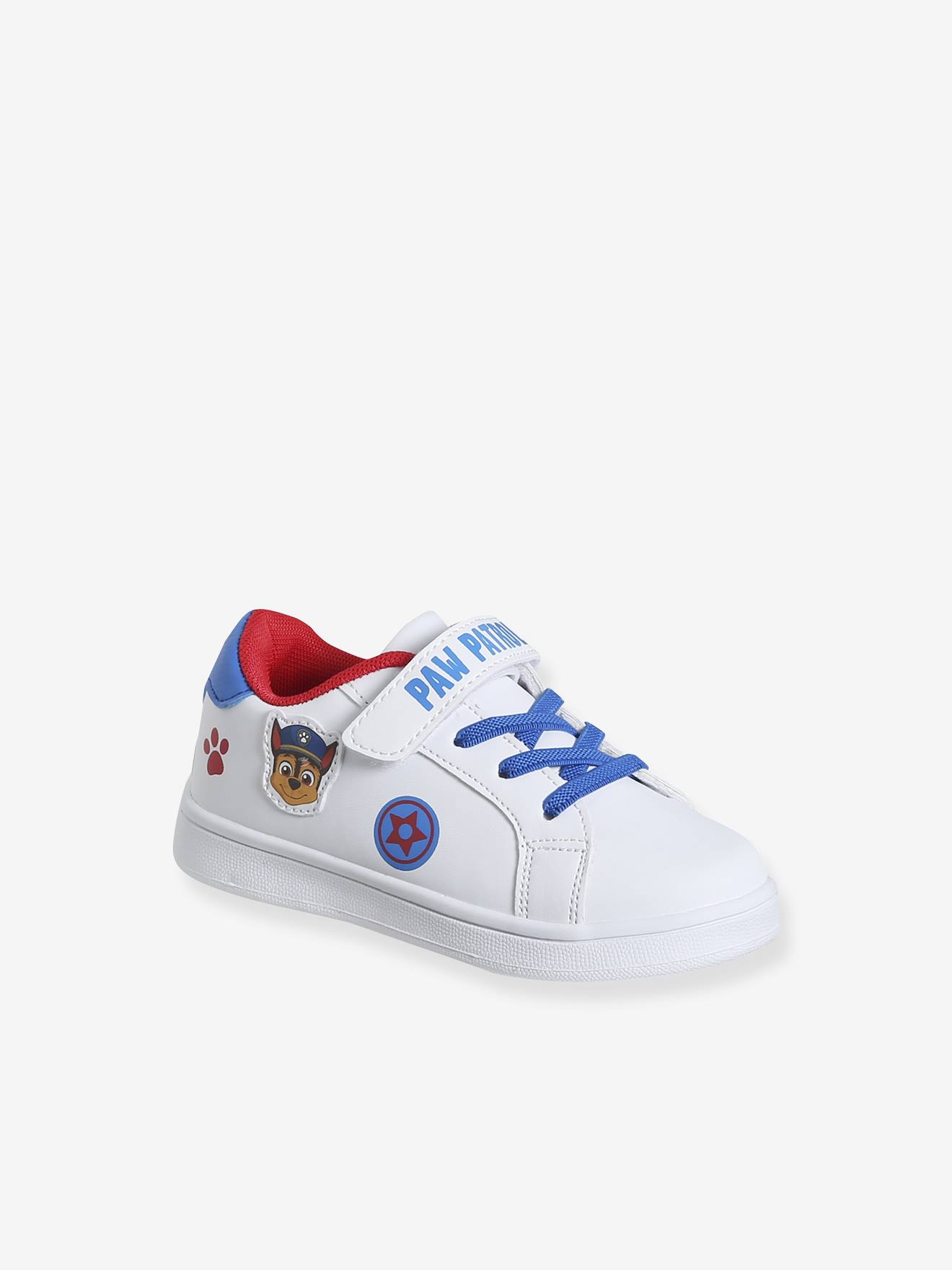 Pat'Patrouille lage baskets voor jongens wit afbeelding