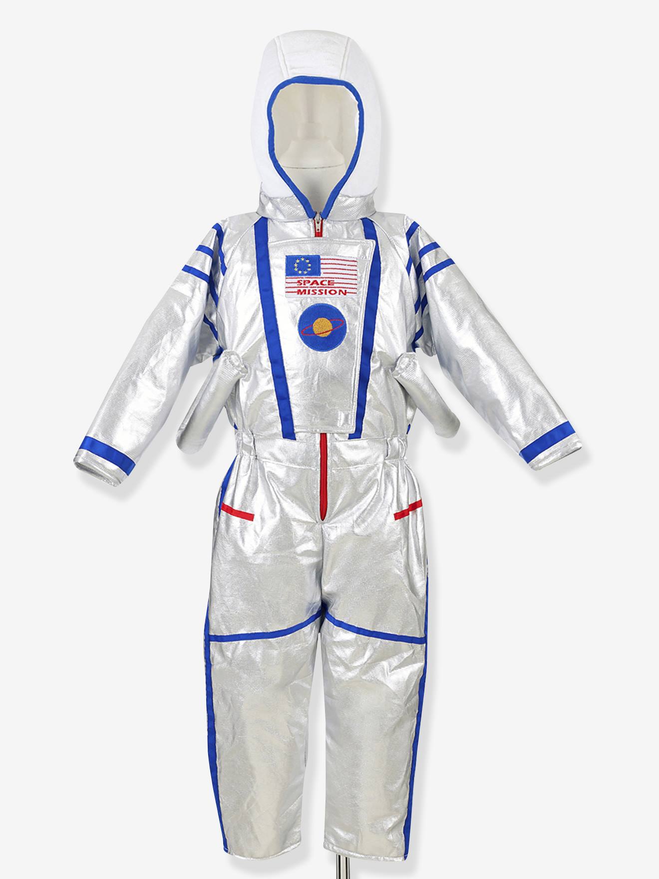 Cosmonaut vermomming SOUZA zilver