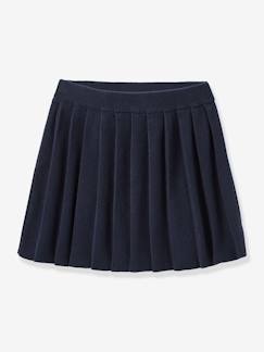 Geplooide tricot rok voor meisjes van CYRILLUS  - vertbaudet enfant