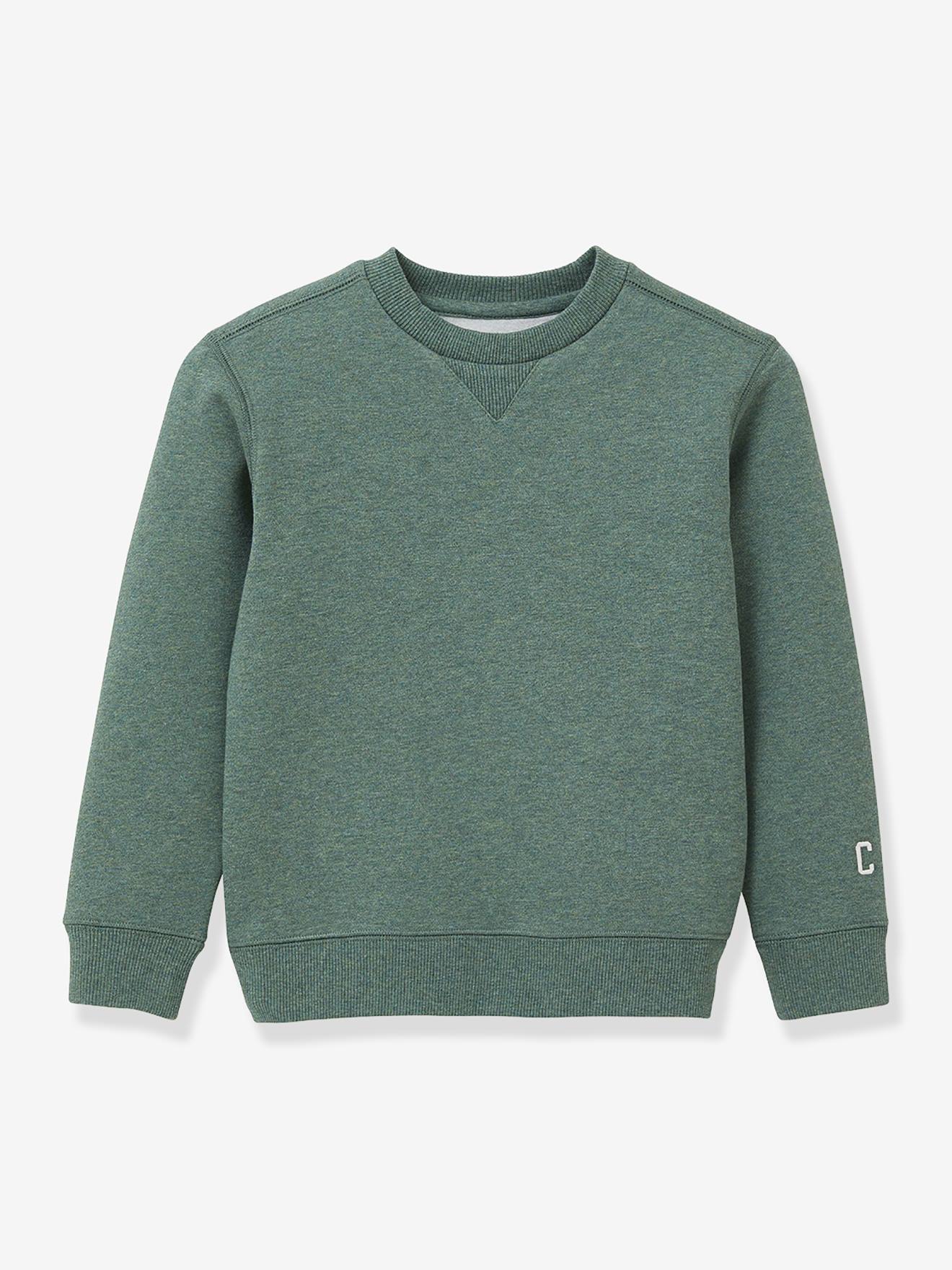 CYRILLUS sweater voor jongens amandelgroen afbeelding