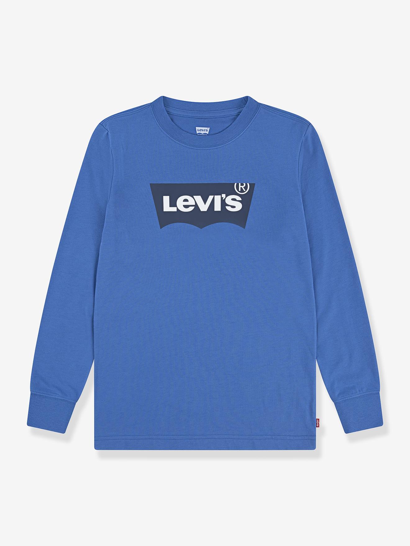 T-shirt Batwing LEVI'S® lange mouwen blauw afbeelding