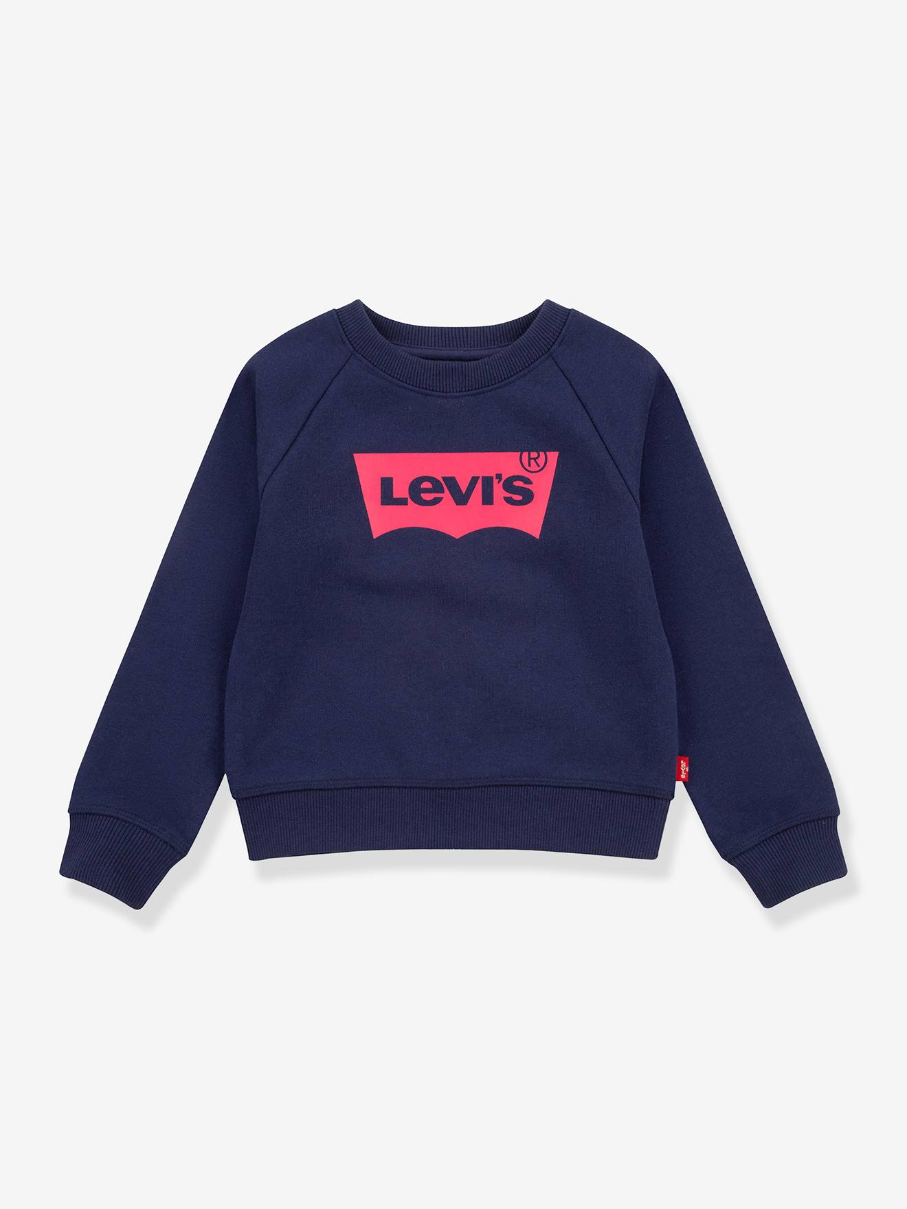 Batwing LEVI'S® sweater met ronde hals marineblauw afbeelding