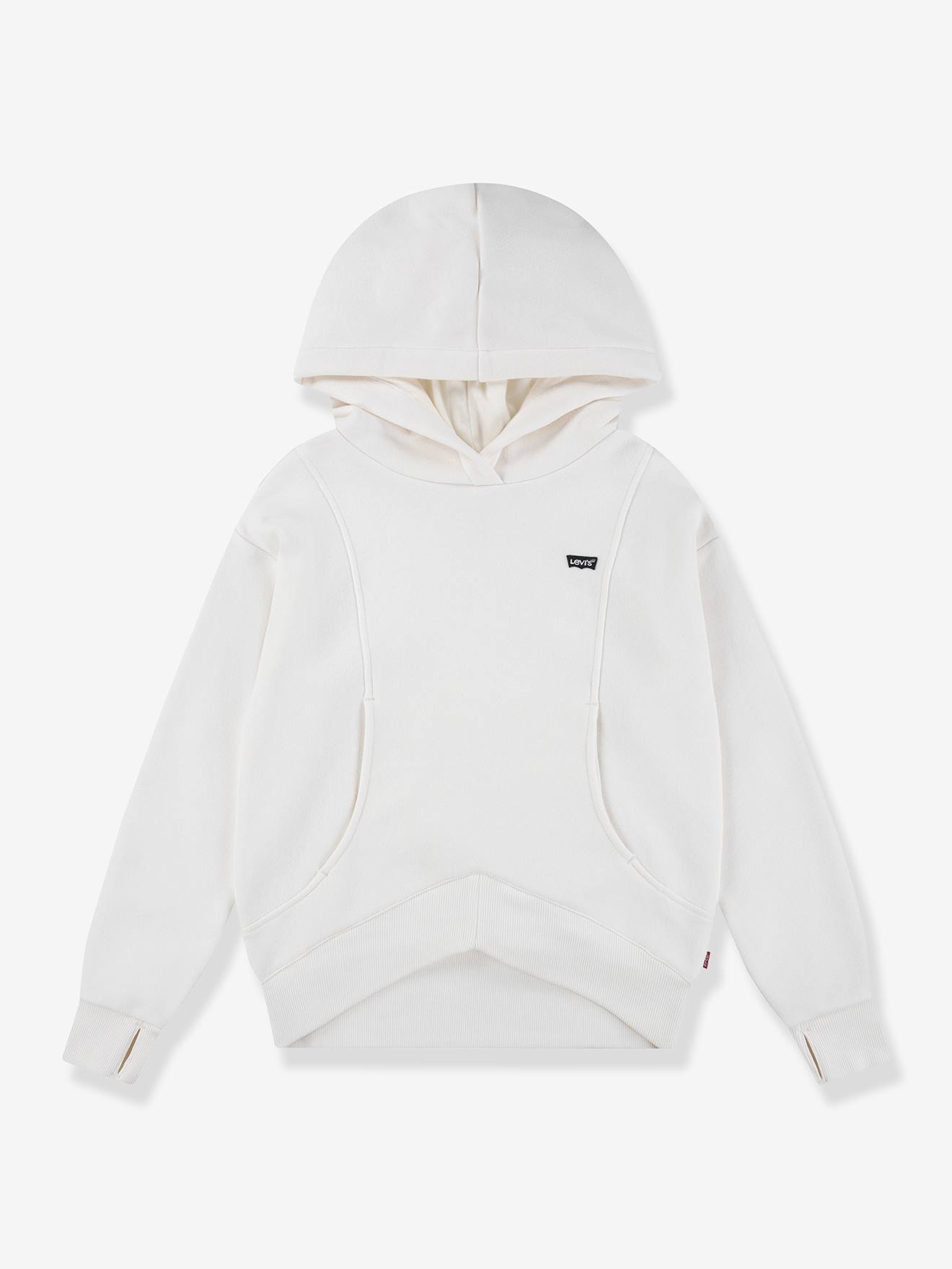 Batwing Patch Hoodie LEVI'S® sweater met capuchon ecru afbeelding