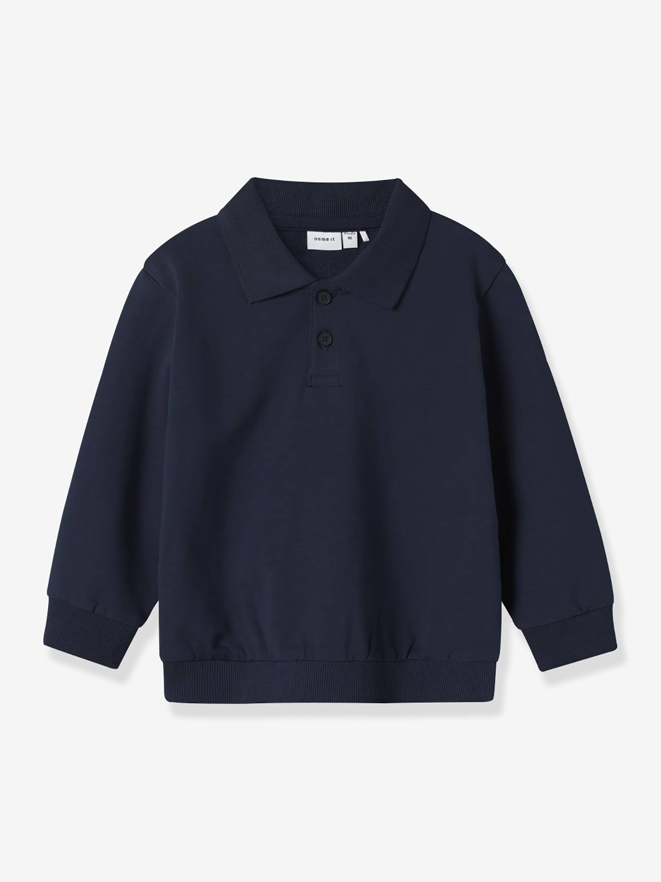 Polo jongen NMMLEOPOLD NAME IT marineblauw afbeelding