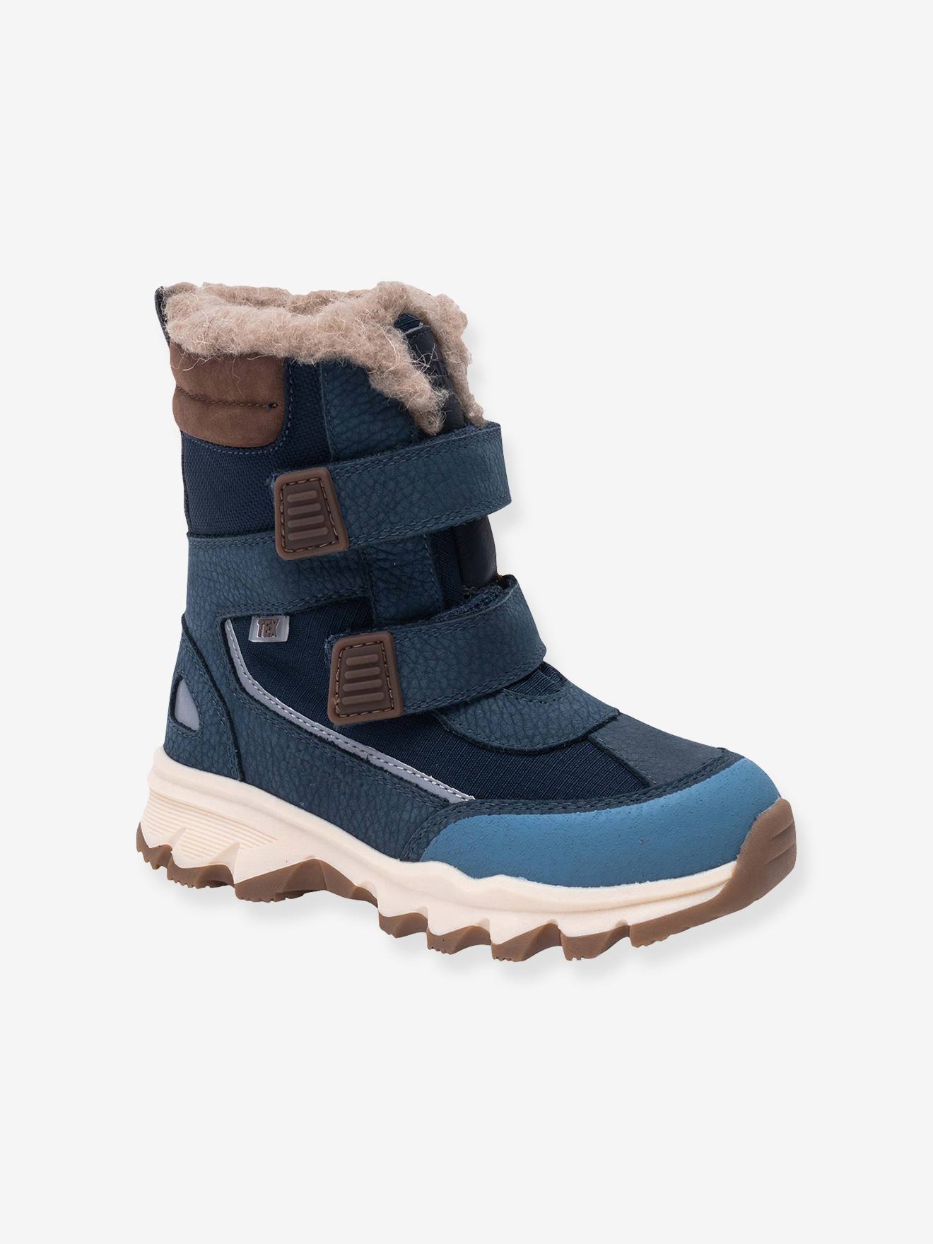 Winterlaarzen voor kinderen EDDIE TEX BISGAARD marineblauw