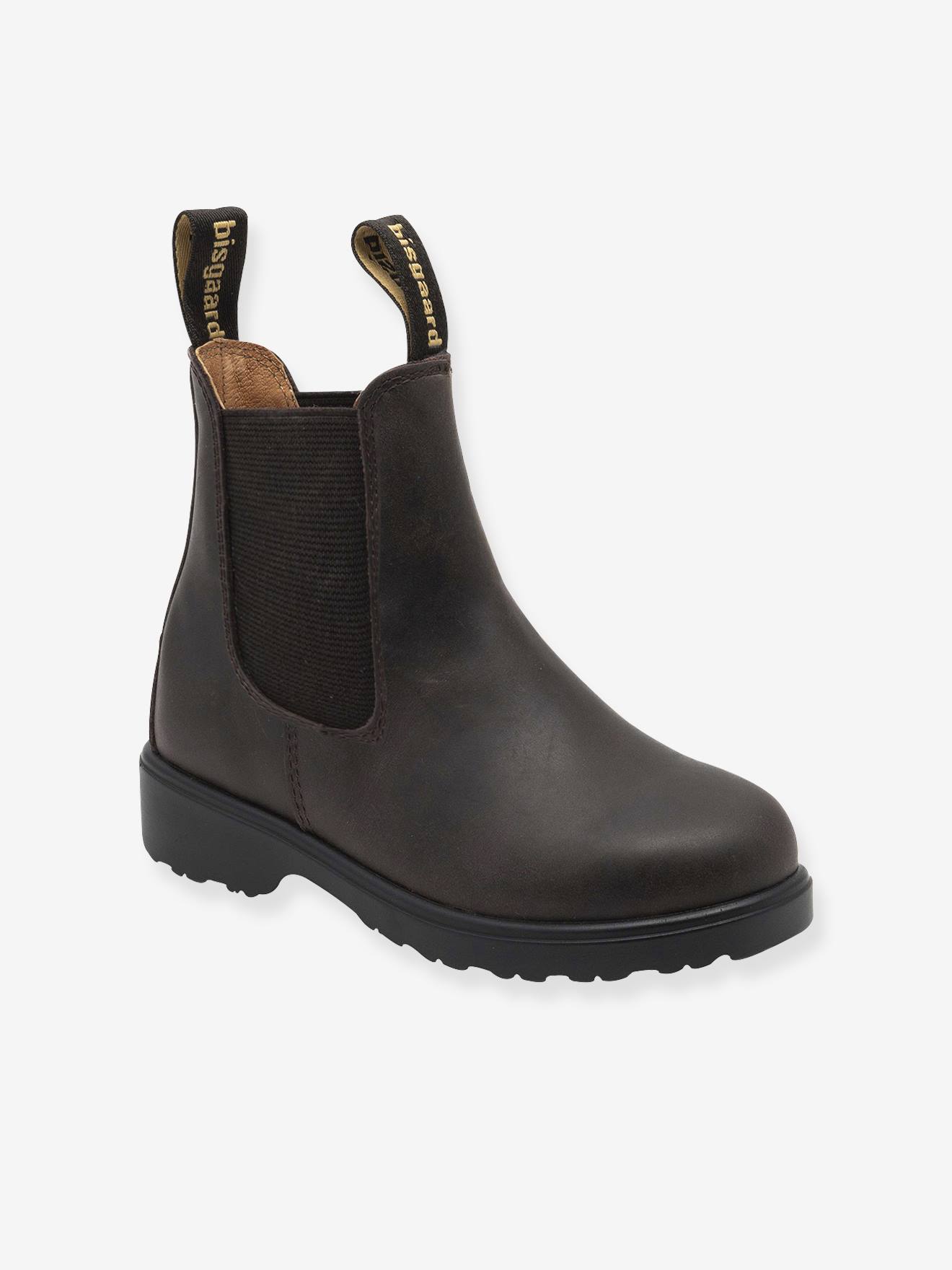 Chelsea boots voor kinderen KIM BISGAARD donkerbruin