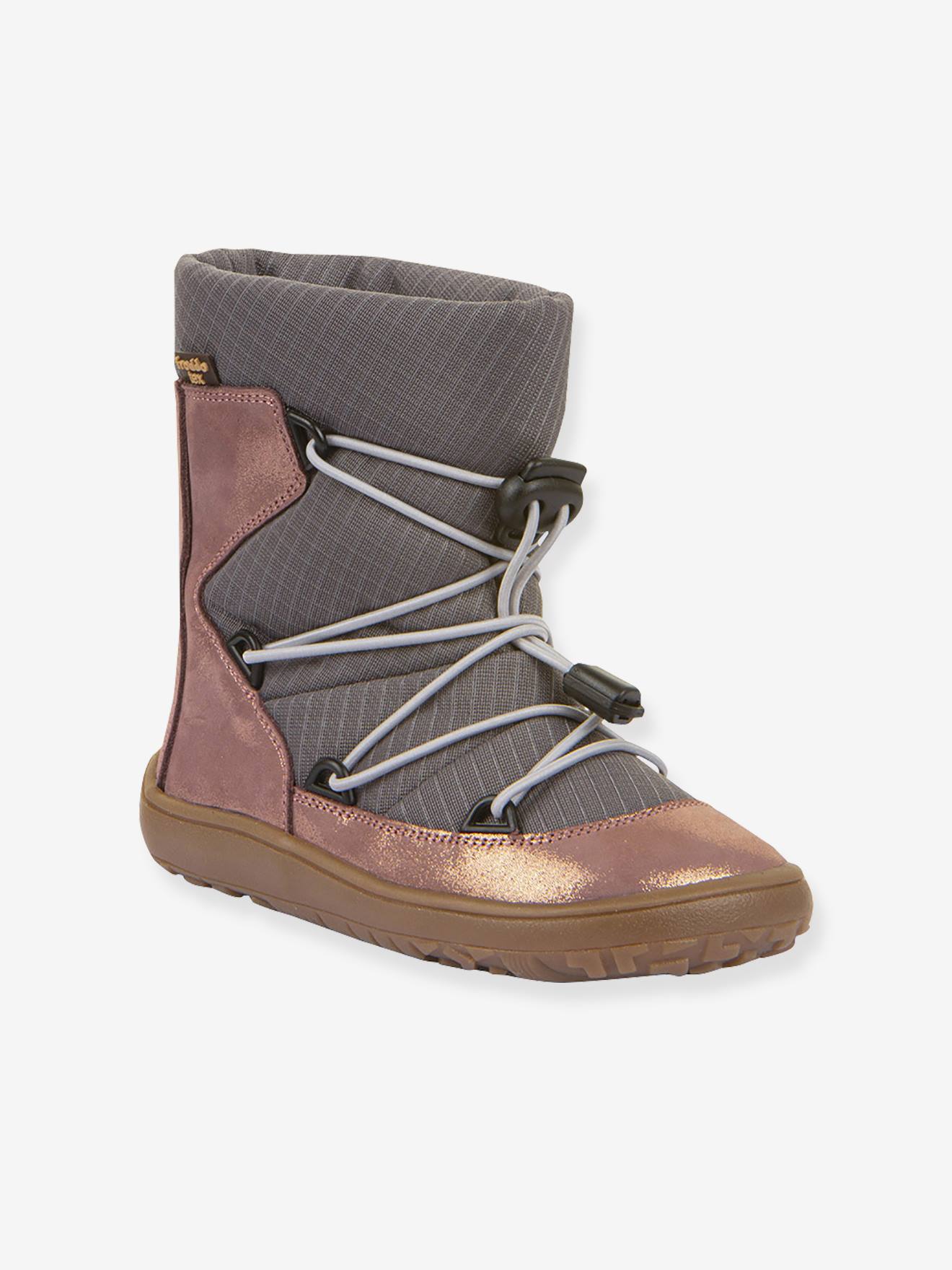 Barefoot laarzen kinderen BAREFOOT TEX TRACK WOOL Froddo grijs afbeelding