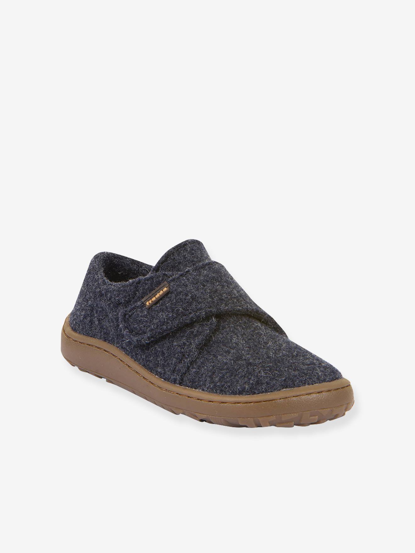 Barefoot sloffen voor kinderen BAREFOOT WOOLY Froddo nachtblauw afbeelding