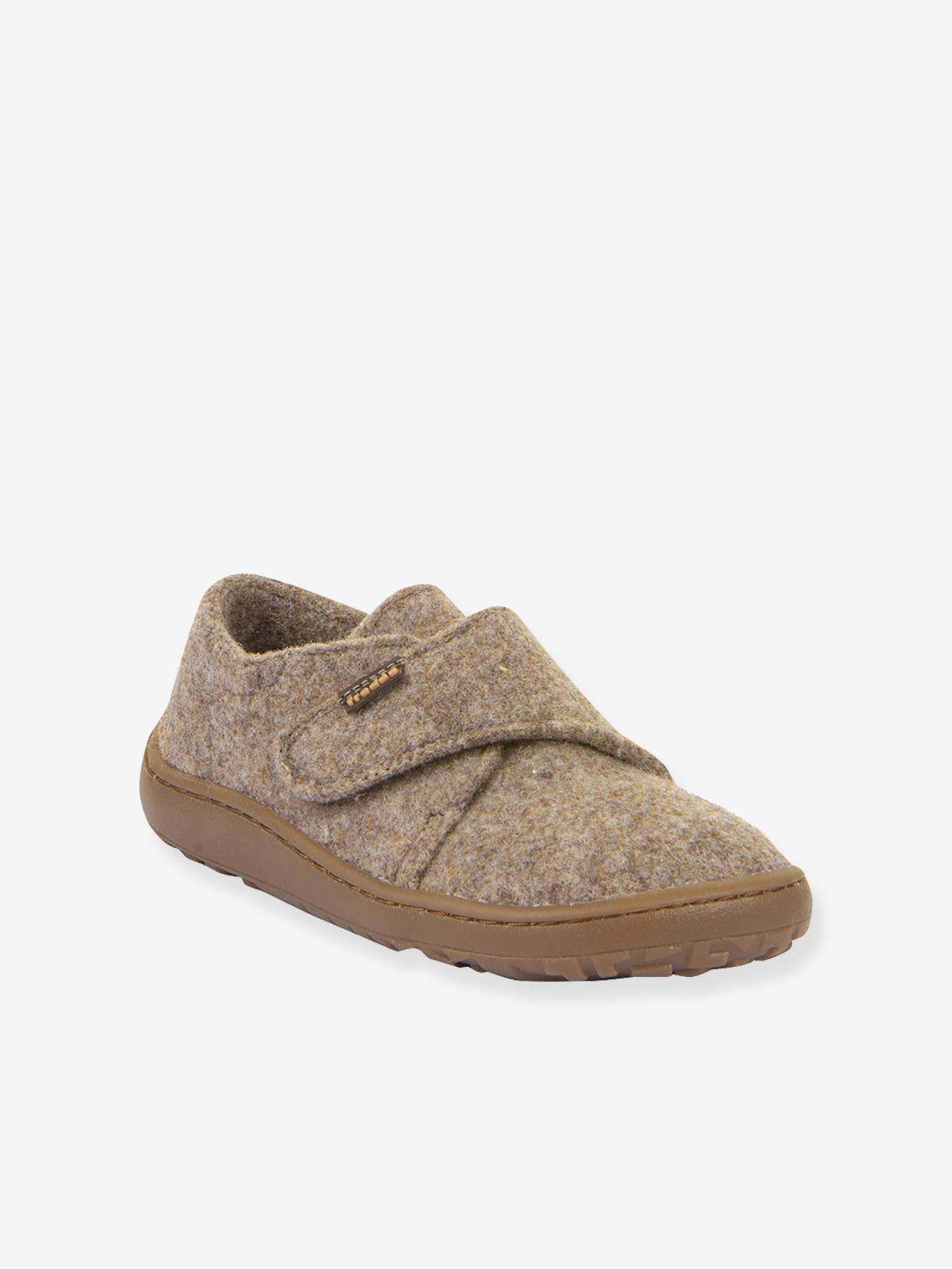 Barefoot sloffen voor kinderen BAREFOOT WOOLY Froddo beige afbeelding