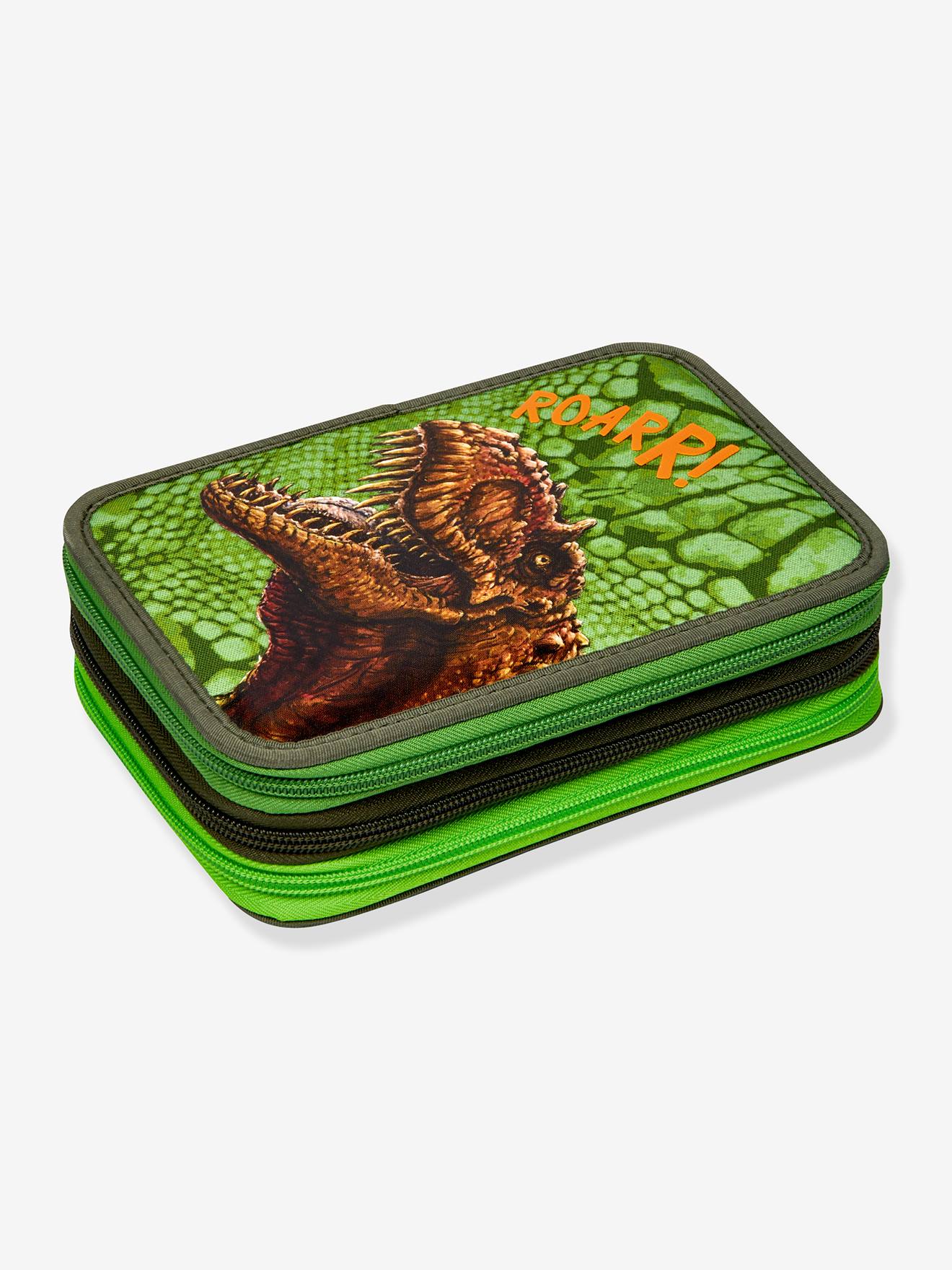 Pennenhouder jongen T-REX WORLD DIE SPIEGELBURG groen