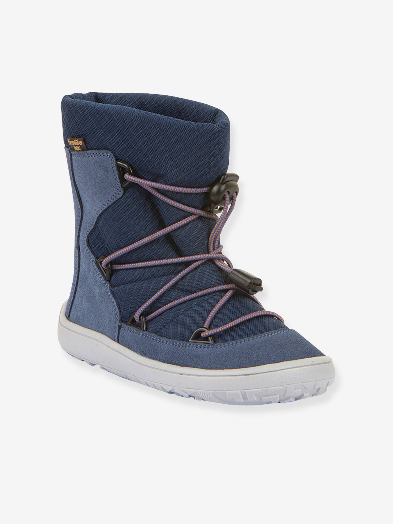 Barefoot laarzen kinderen BAREFOOT TEX TRACK WOOL Froddo blauw afbeelding