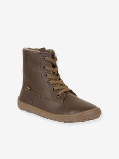 Schoenen-Meisje shoenen 23-38-Boots, laarsjes-Barefoot laarzen voor kinderen BAREFOOT TEX VETERS Froddo