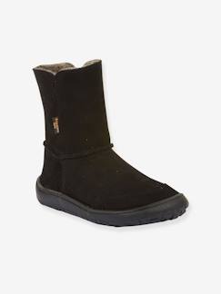 Schoenen-Meisje shoenen 23-38-Boots, laarsjes-Blotevoetenlaarzen kinderen BAREFOOT TEX SUEDE Froddo