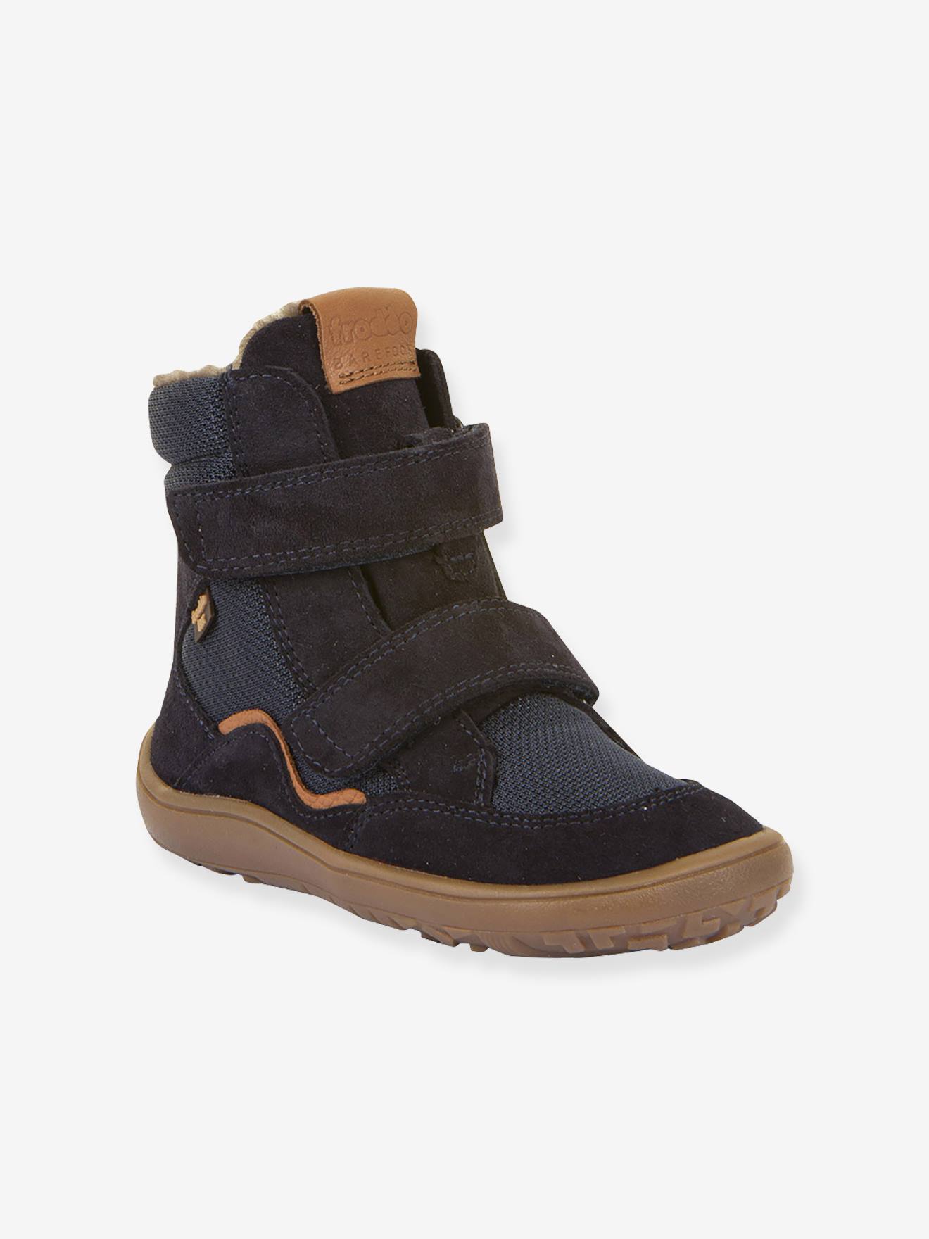 Winterlaarzen blote voeten kinderen BAREFOOT TEX WINTER Froddo nachtblauw afbeelding