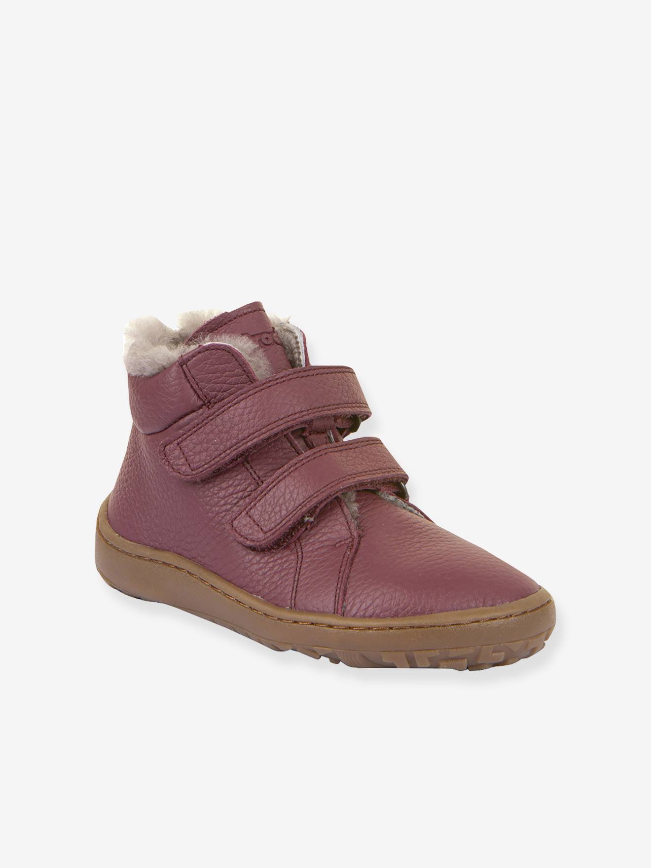Barefoot laarzen voor kinderen BAREFOOT WINTER FURRY Froddo bordeauxrood afbeelding