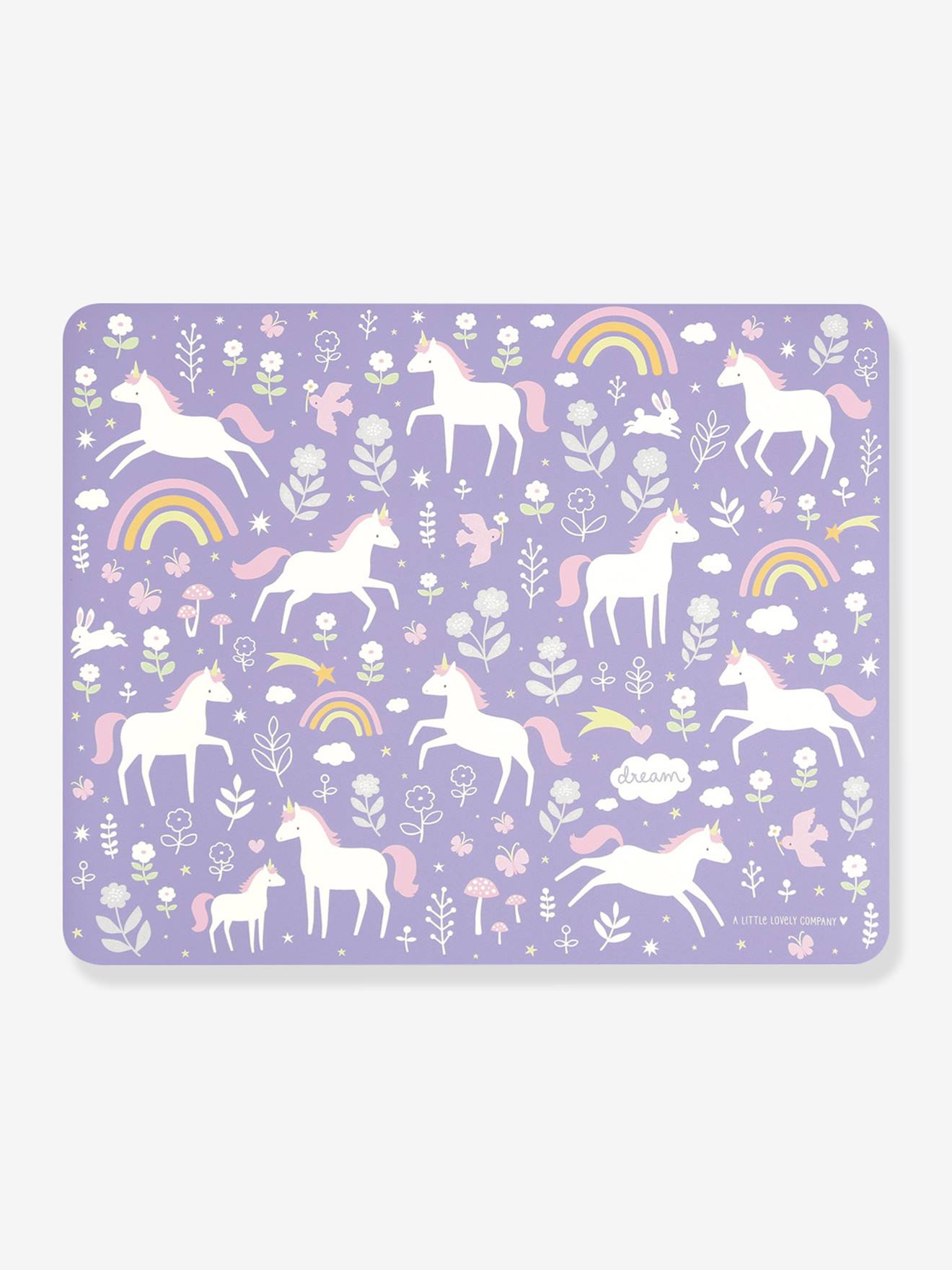 Tafelset voor meisjes EEN LITTLE LOVELY COMPANY lavendel