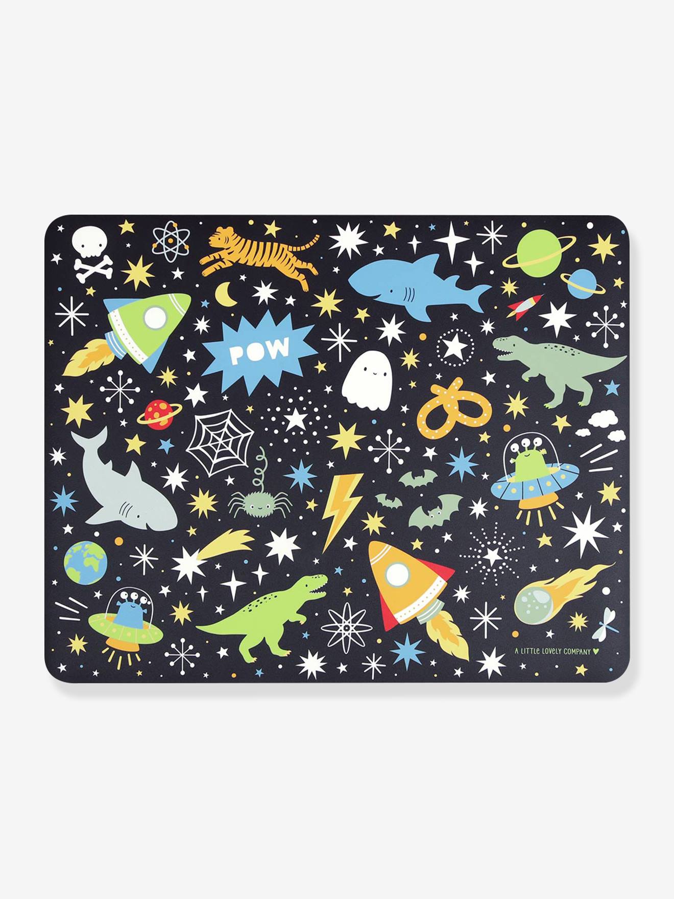 Tafelset voor kinderen GALAXIE A Little Lovely Company zwart