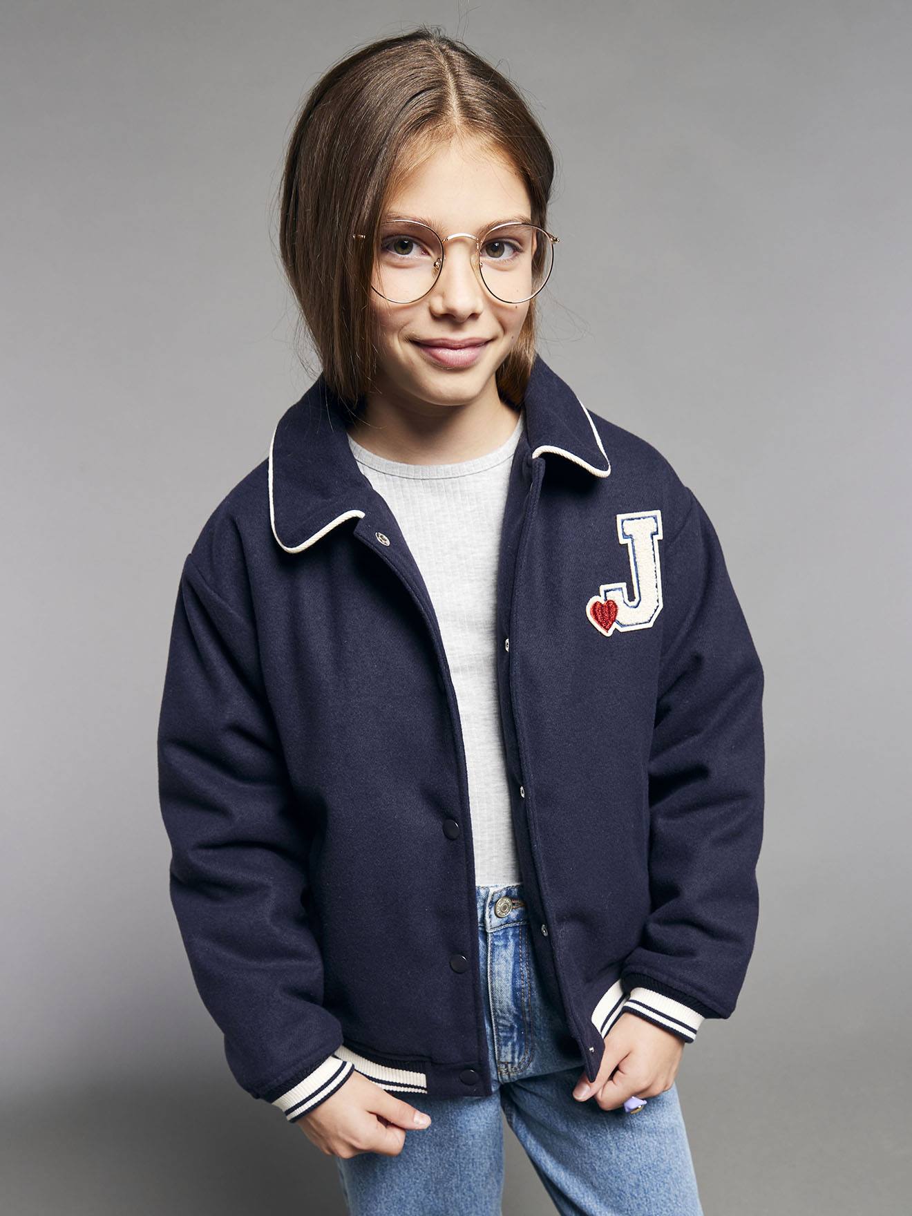 Teddyjas voor meisjes JONEN marineblauw