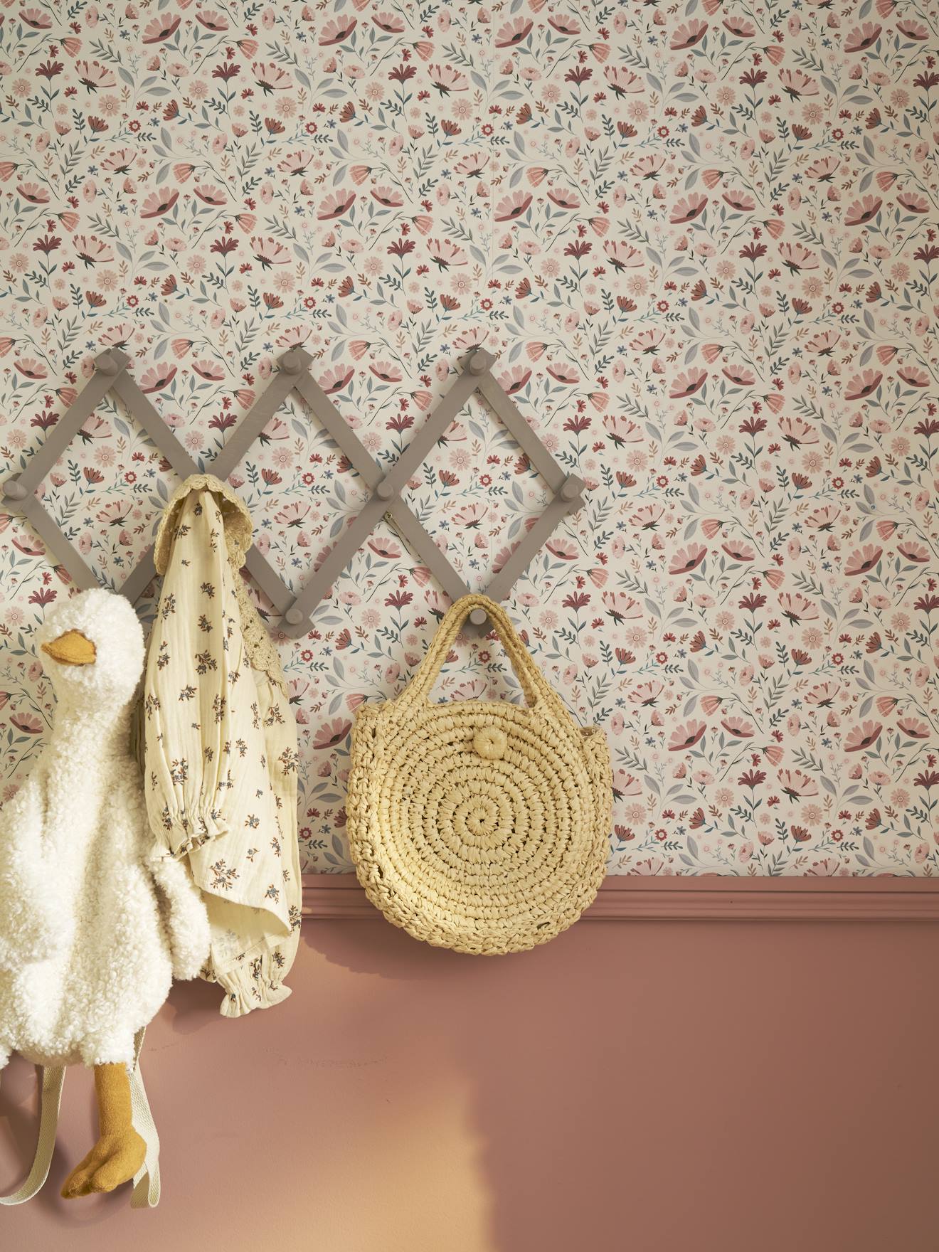 Vliesbehang LILIPINSO - Ocean Flowers meerkleurig afbeelding