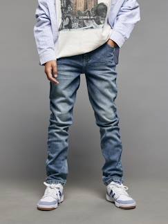 Jongens-Jean-Slim fit jeans met destroyed effect JONEN